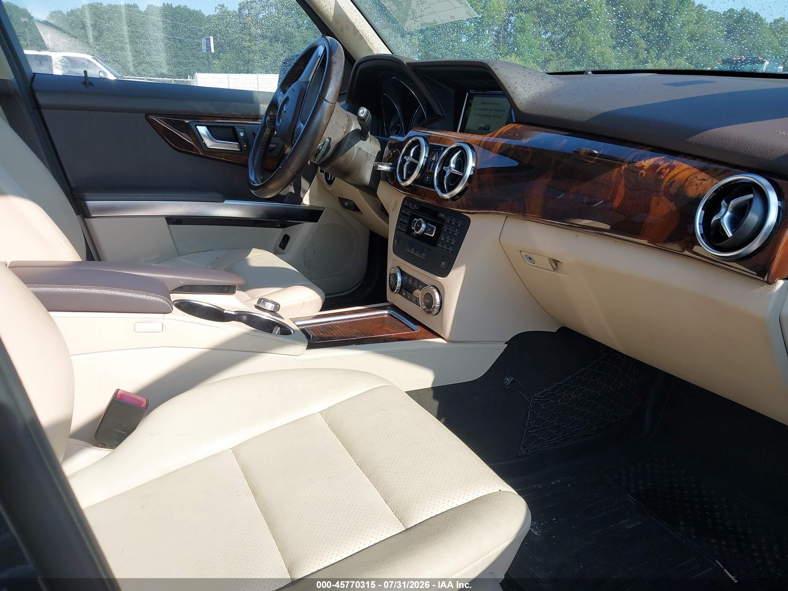 2014 Mercedes-benz Glk 350   Dark Blue vin: WDCGG5HB4EG278079