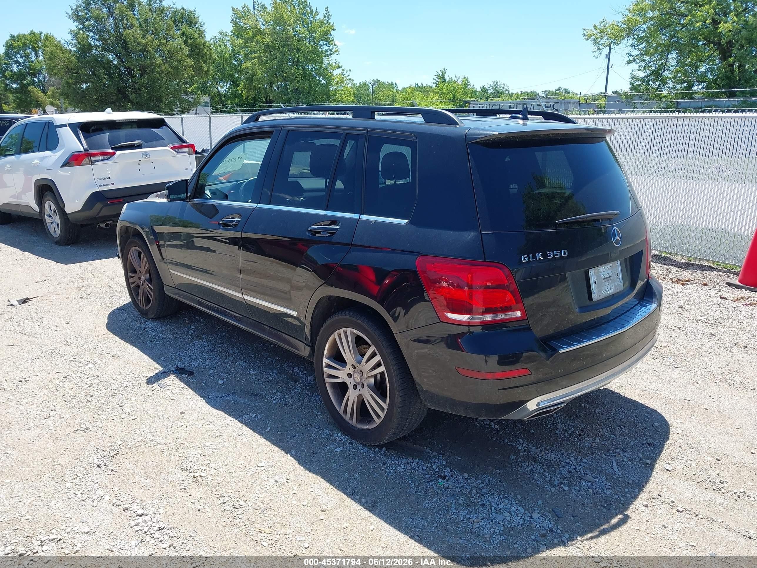 2014 Mercedes-benz Glk 350   Black vin: WDCGG5HB4EG296453