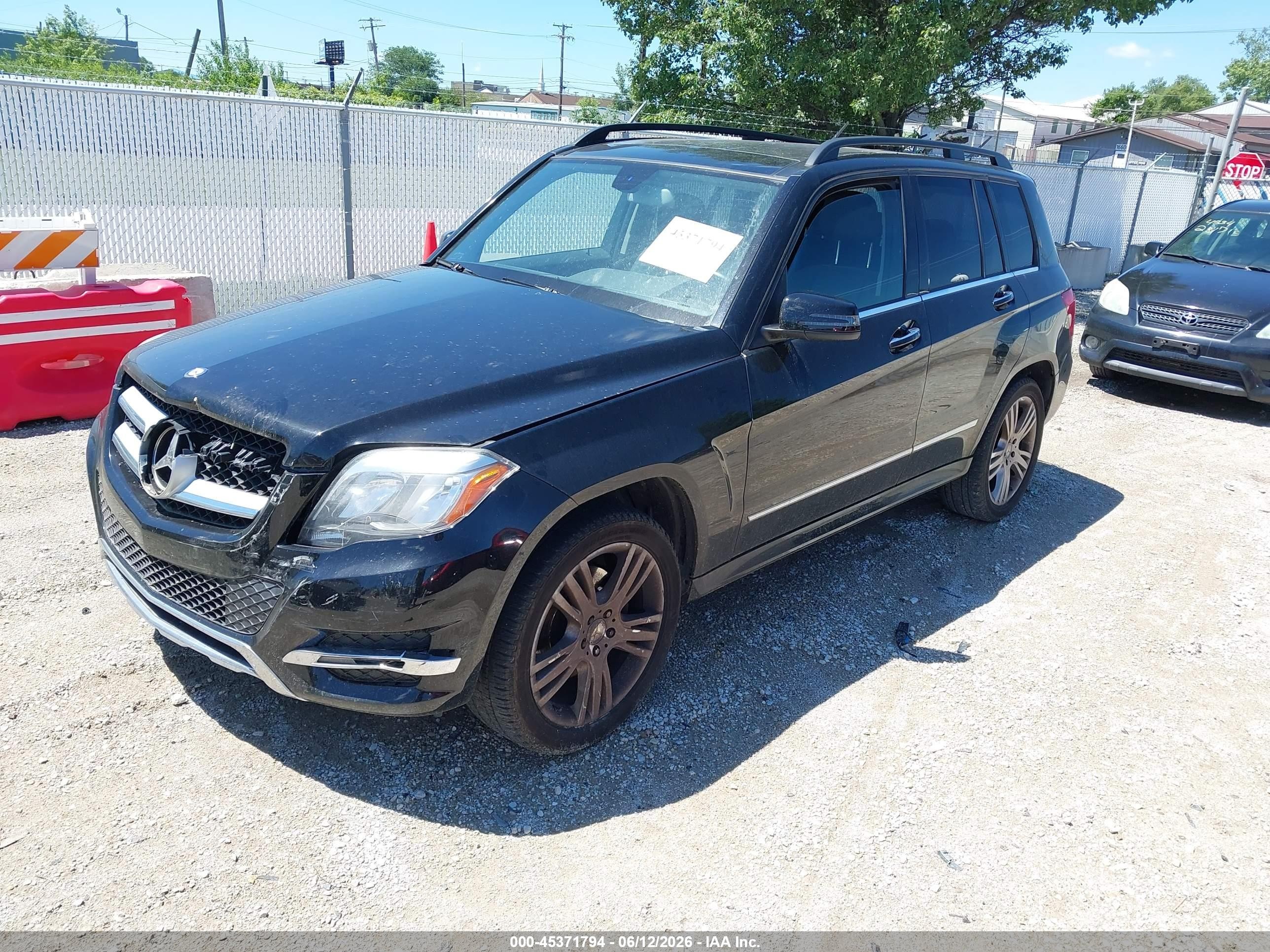 2014 Mercedes-benz Glk 350   Black vin: WDCGG5HB4EG296453