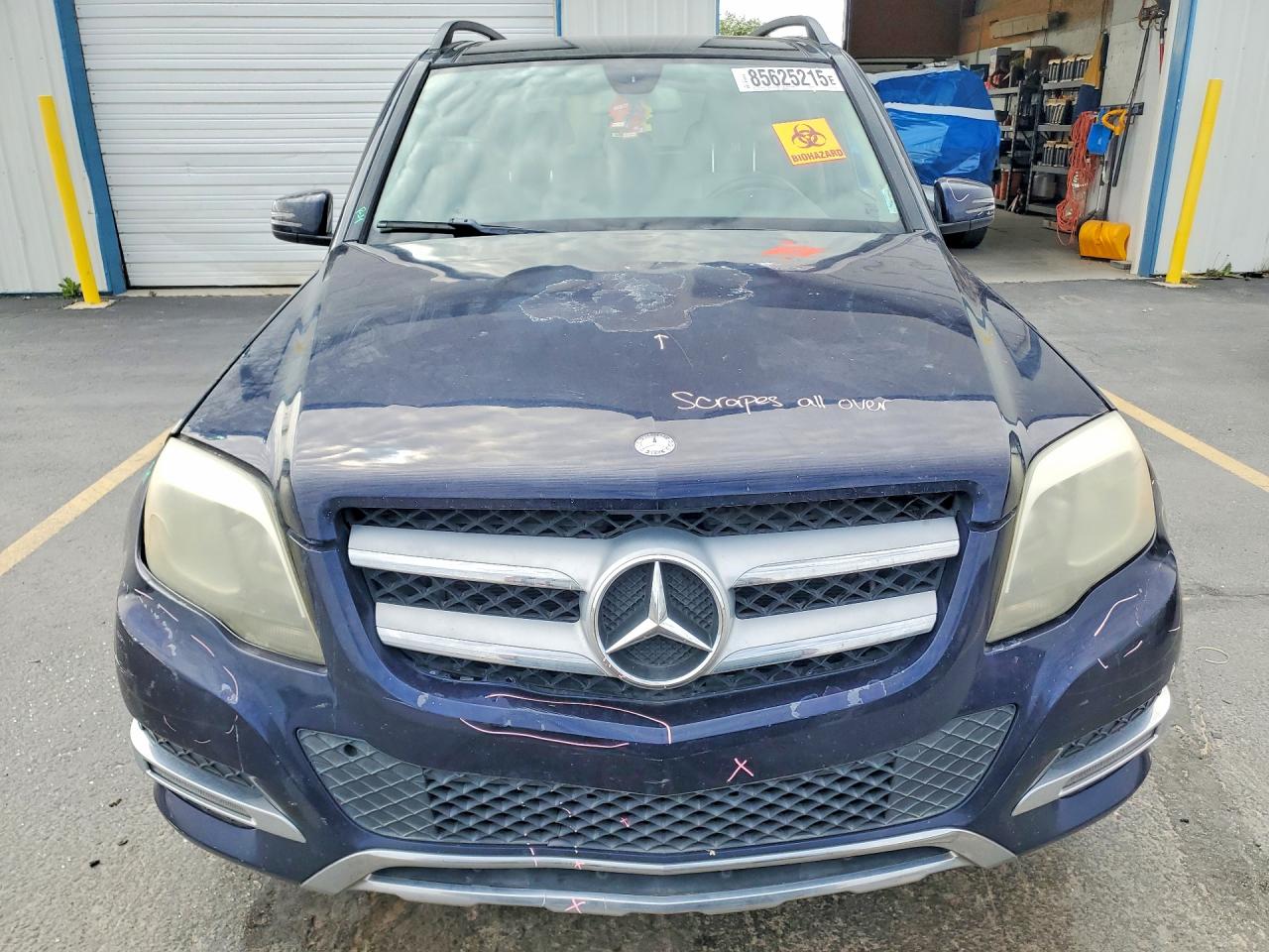2014 Mercedes-benz Glk 350 Blue vin: WDCGG5HB4EG315938