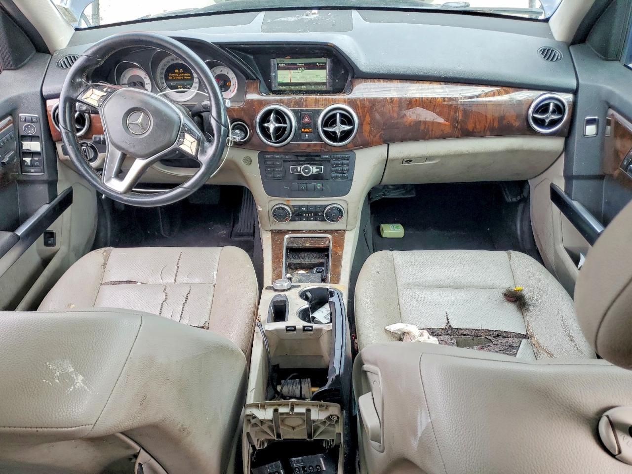 2014 Mercedes-benz Glk 350 Blue vin: WDCGG5HB4EG315938