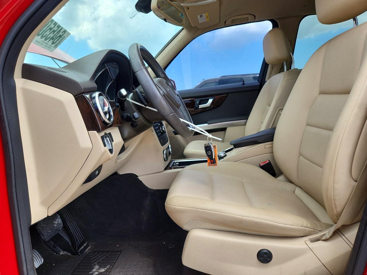 2014 Mercedes-benz Glk 350 Red vin: WDCGG5HB4EG322758