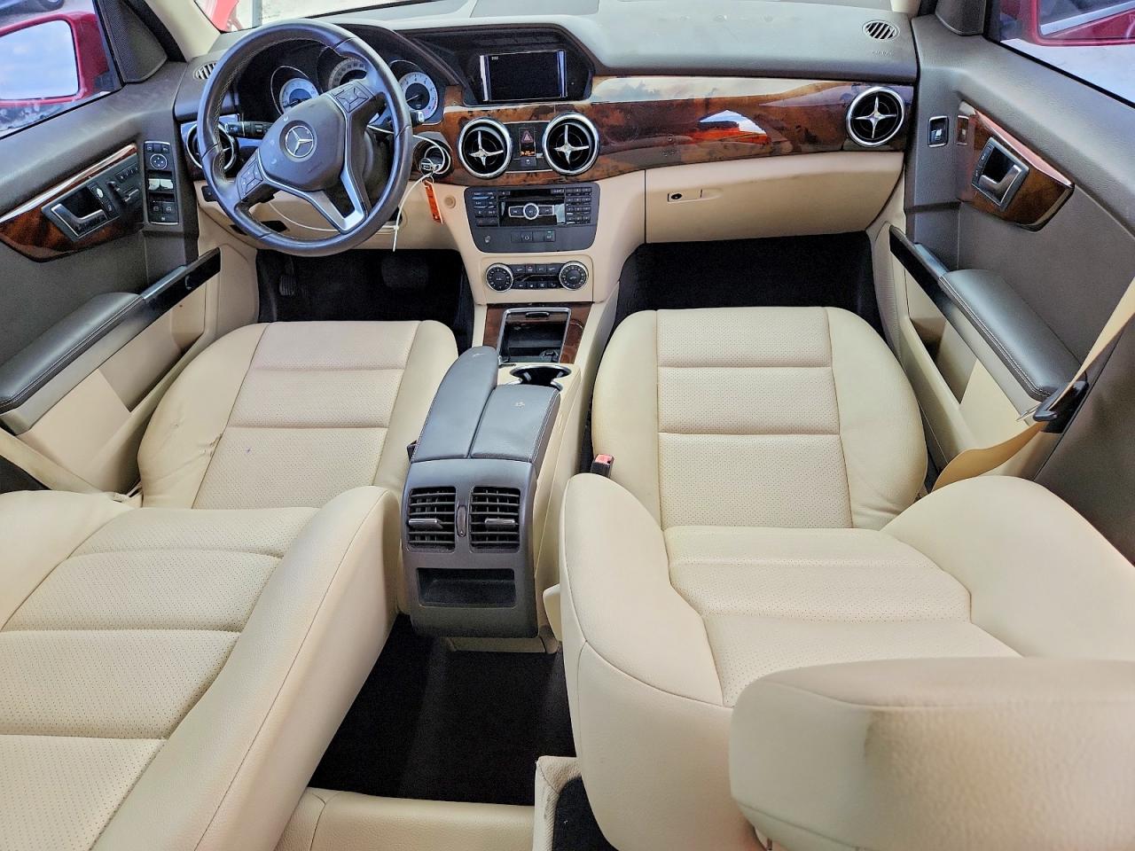 2014 Mercedes-benz Glk 350 Red vin: WDCGG5HB4EG322758