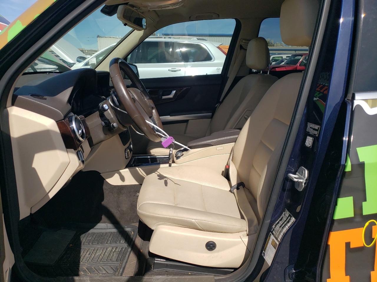 2014 Mercedes-benz Glk 350 Blue vin: WDCGG5HB4EG326132