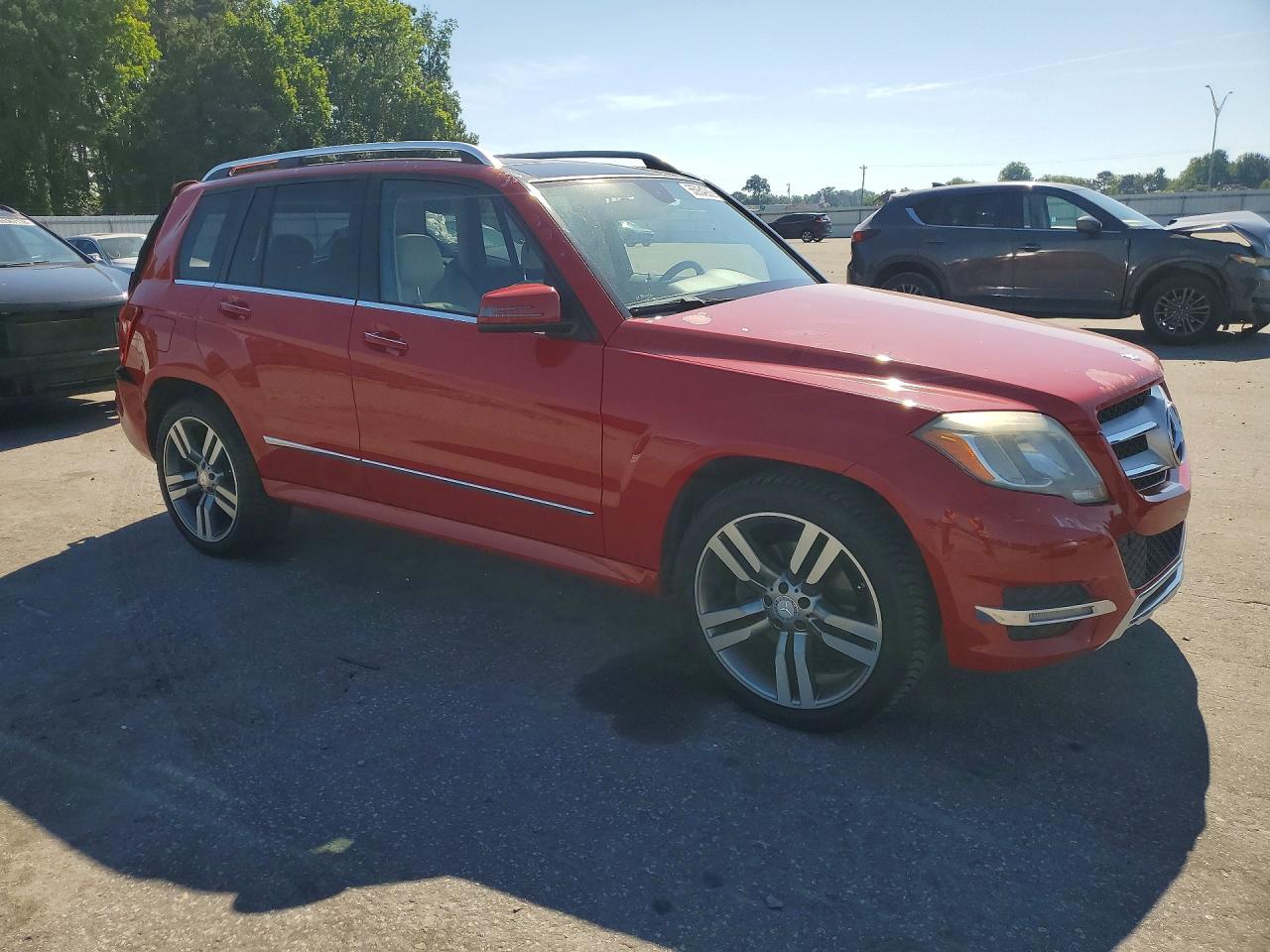2014 Mercedes-benz Glk 350 Red vin: WDCGG5HB4EG326891