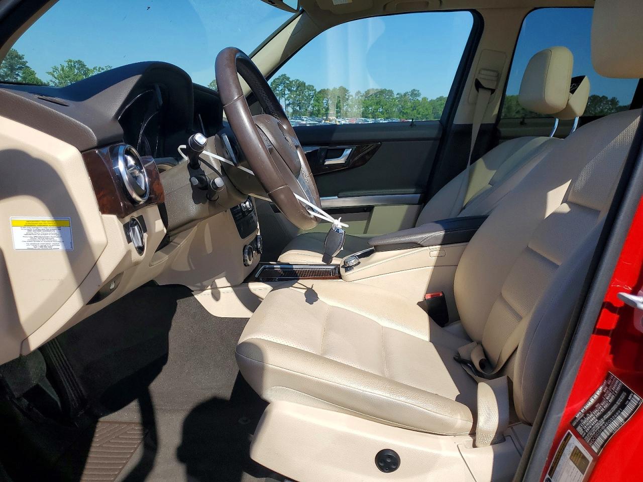 2014 Mercedes-benz Glk 350 Red vin: WDCGG5HB4EG326891