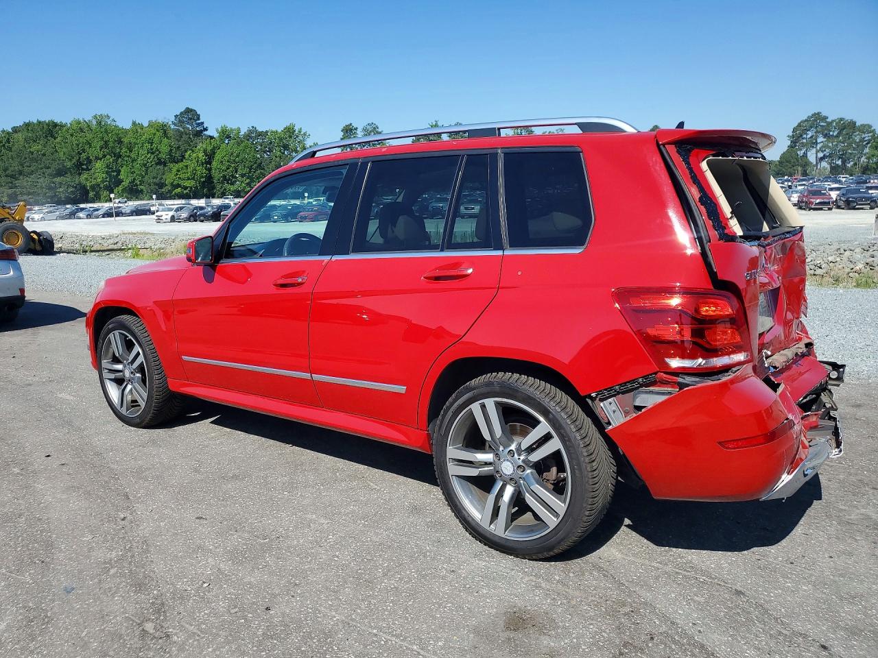 2014 Mercedes-benz Glk 350 Red vin: WDCGG5HB4EG326891
