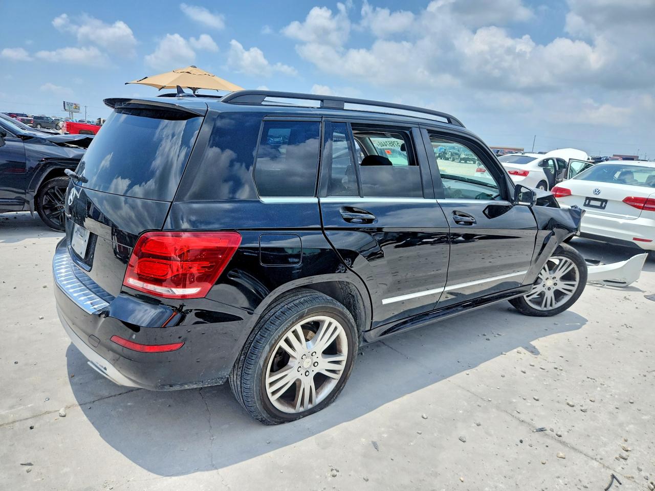 2015 Mercedes-benz Glk 350 Черный vin: WDCGG5HB4FG375445