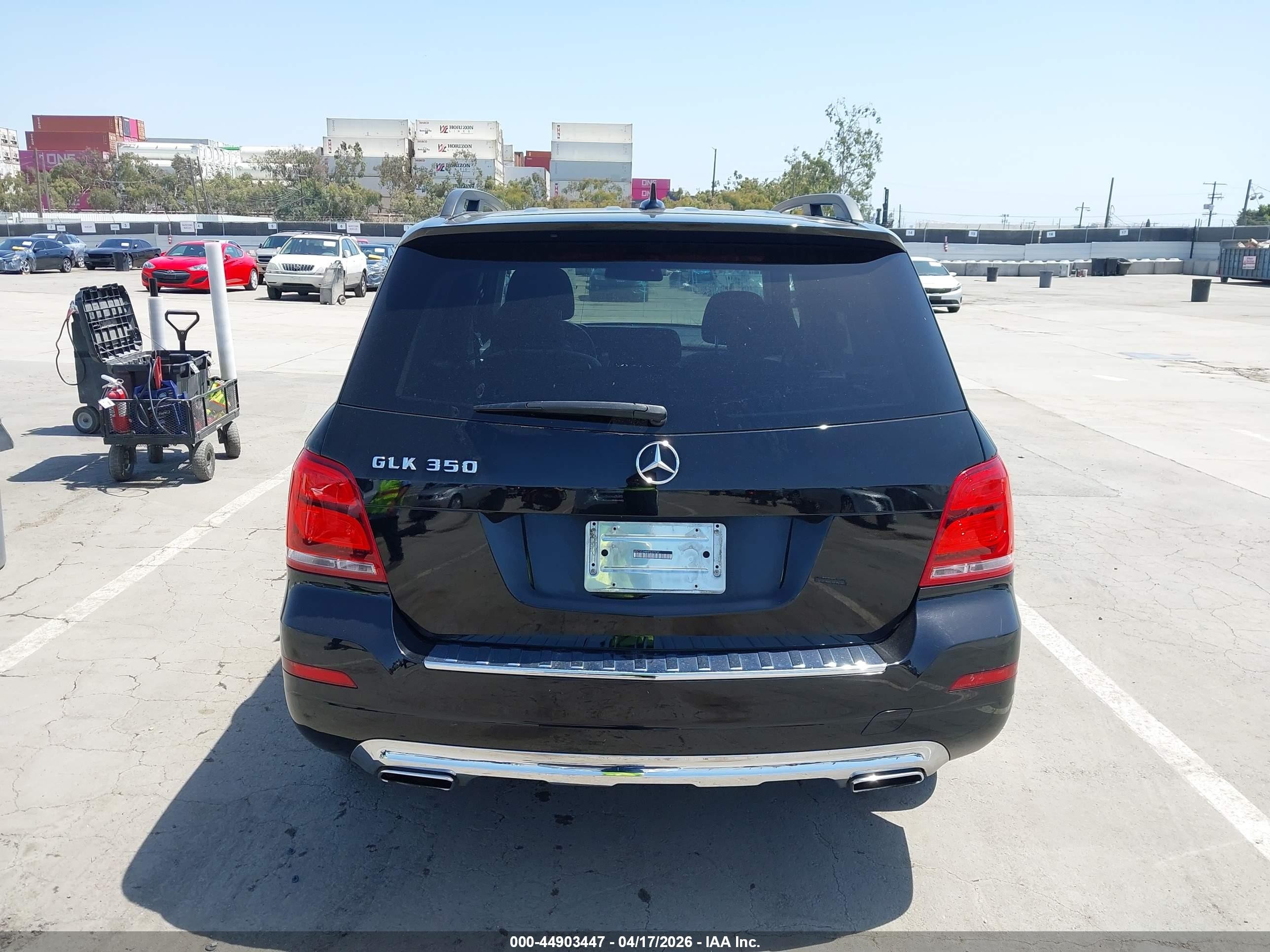2015 Mercedes-benz Glk 350   Black vin: WDCGG5HB4FG379141