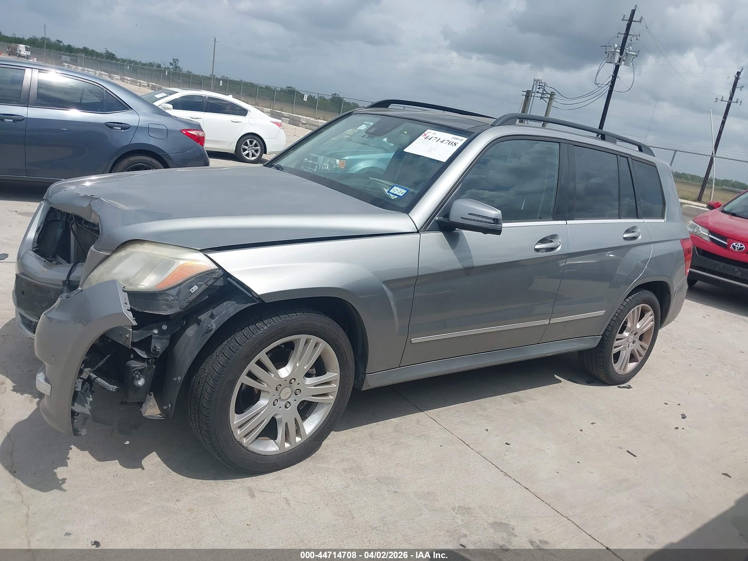 2015 Mercedes-benz Glk 350   Gray vin: WDCGG5HB4FG383254