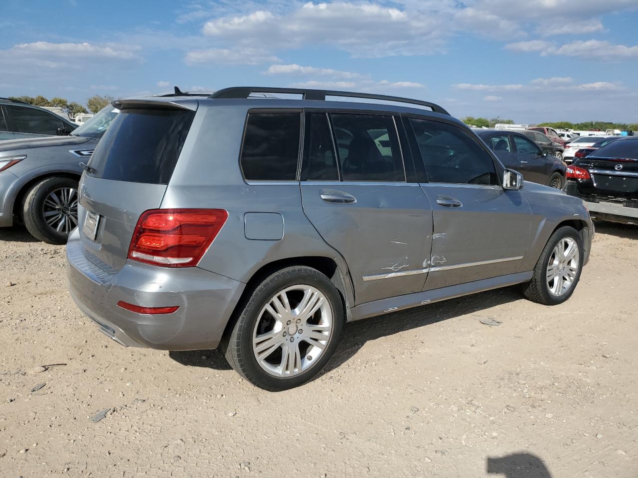 2015 Mercedes-benz Glk 350 Gray vin: WDCGG5HB4FG402840