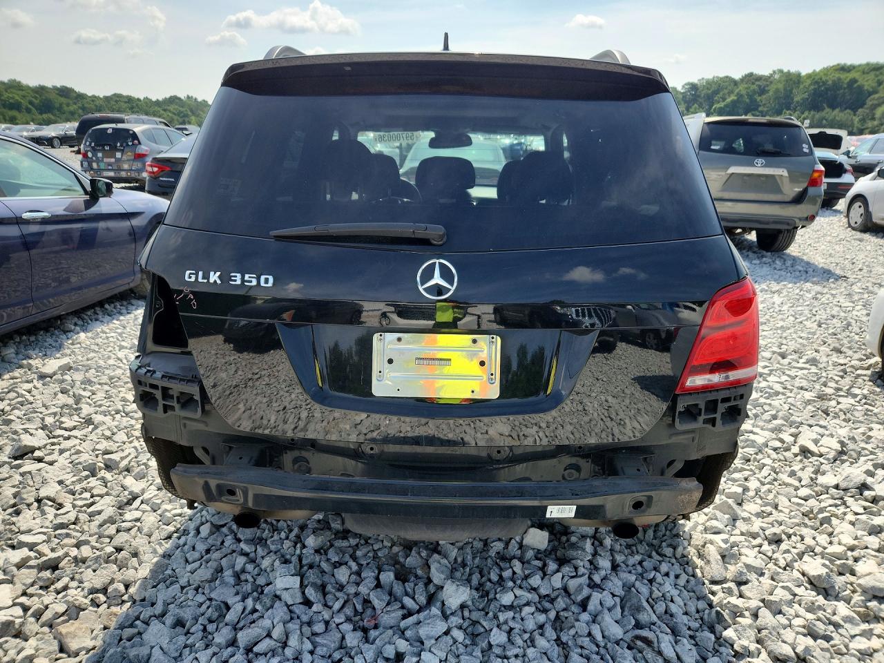 2015 Mercedes-benz Glk 350 Black vin: WDCGG5HB4FG418441