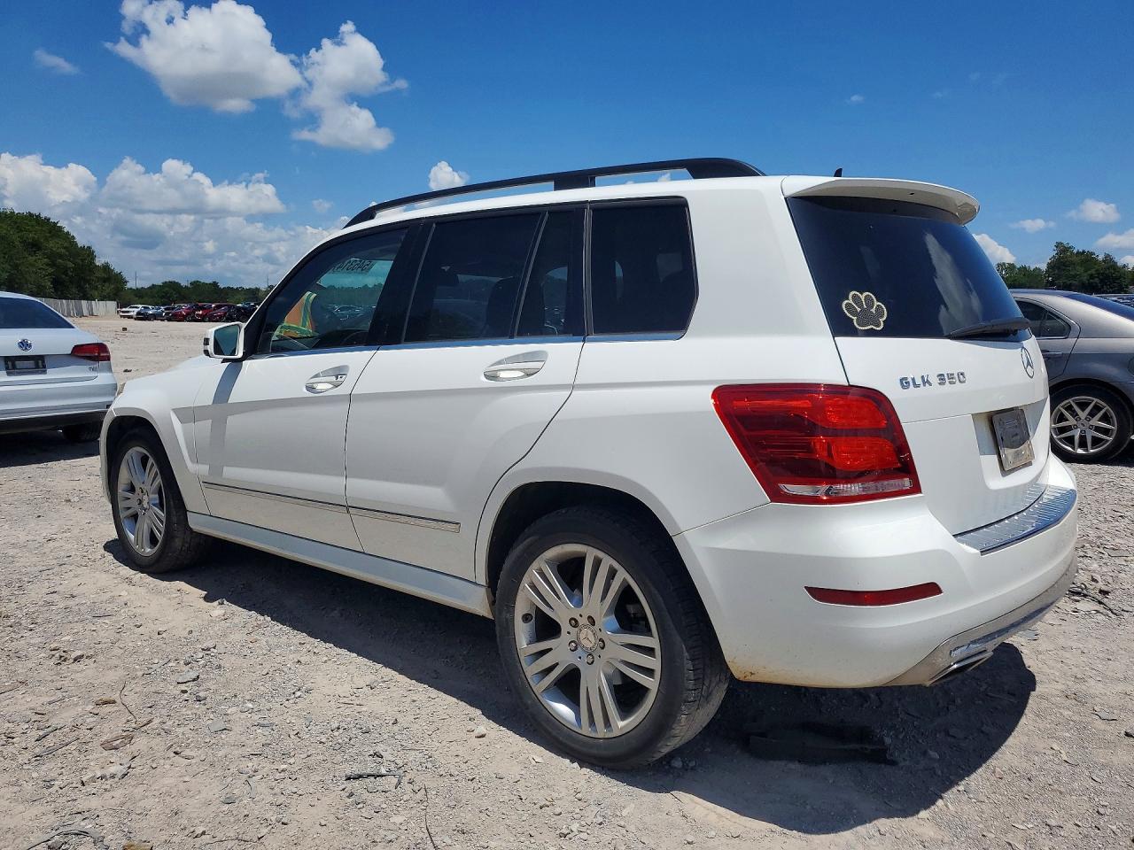 2015 Mercedes-benz Glk 350 White vin: WDCGG5HB4FG440598