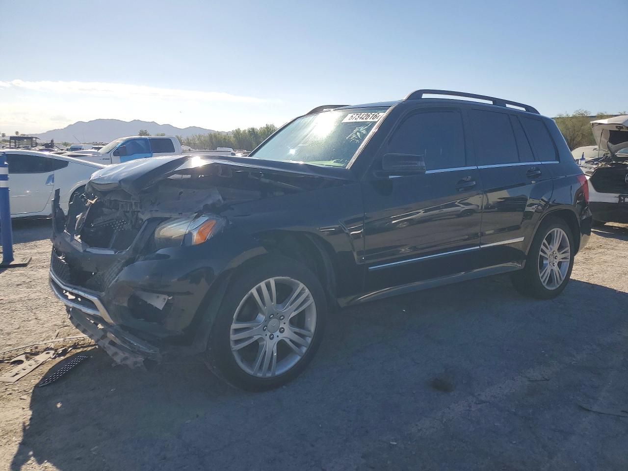 2013 Mercedes-benz Glk 350 Black vin: WDCGG5HB5DF960716