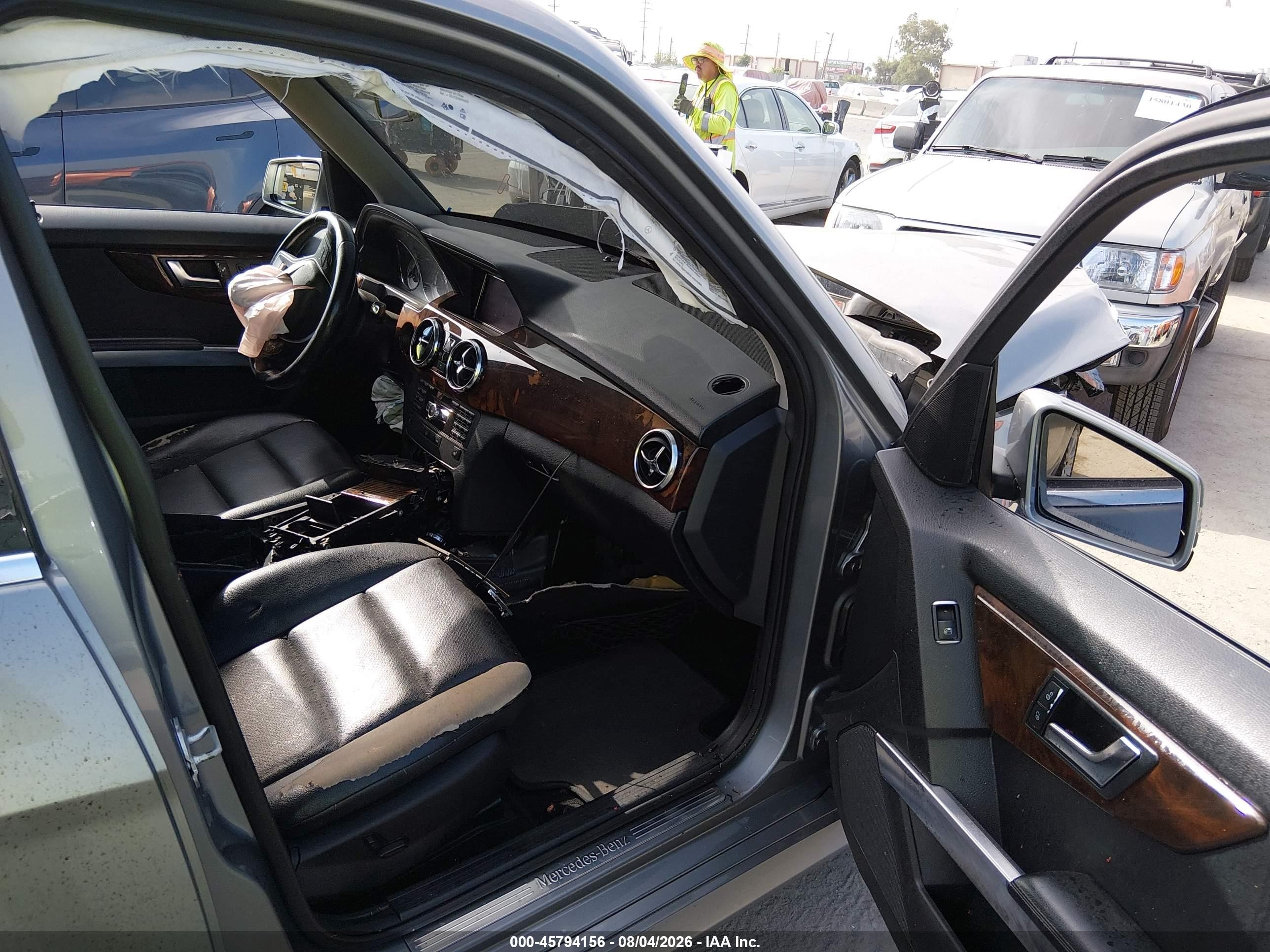 2013 Mercedes-benz Glk 350   Gray vin: WDCGG5HB5DF967603