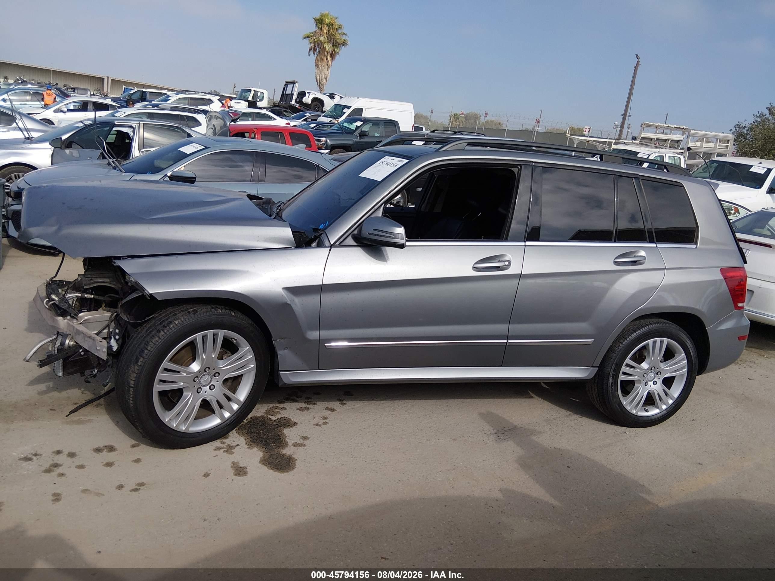 2013 Mercedes-benz Glk 350   Gray vin: WDCGG5HB5DF967603