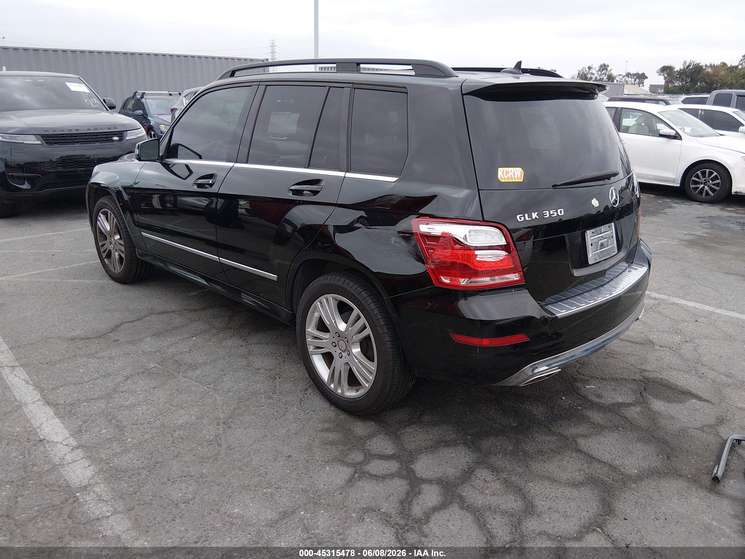 2014 Mercedes-benz Glk 350   Black vin: WDCGG5HB5EG263672