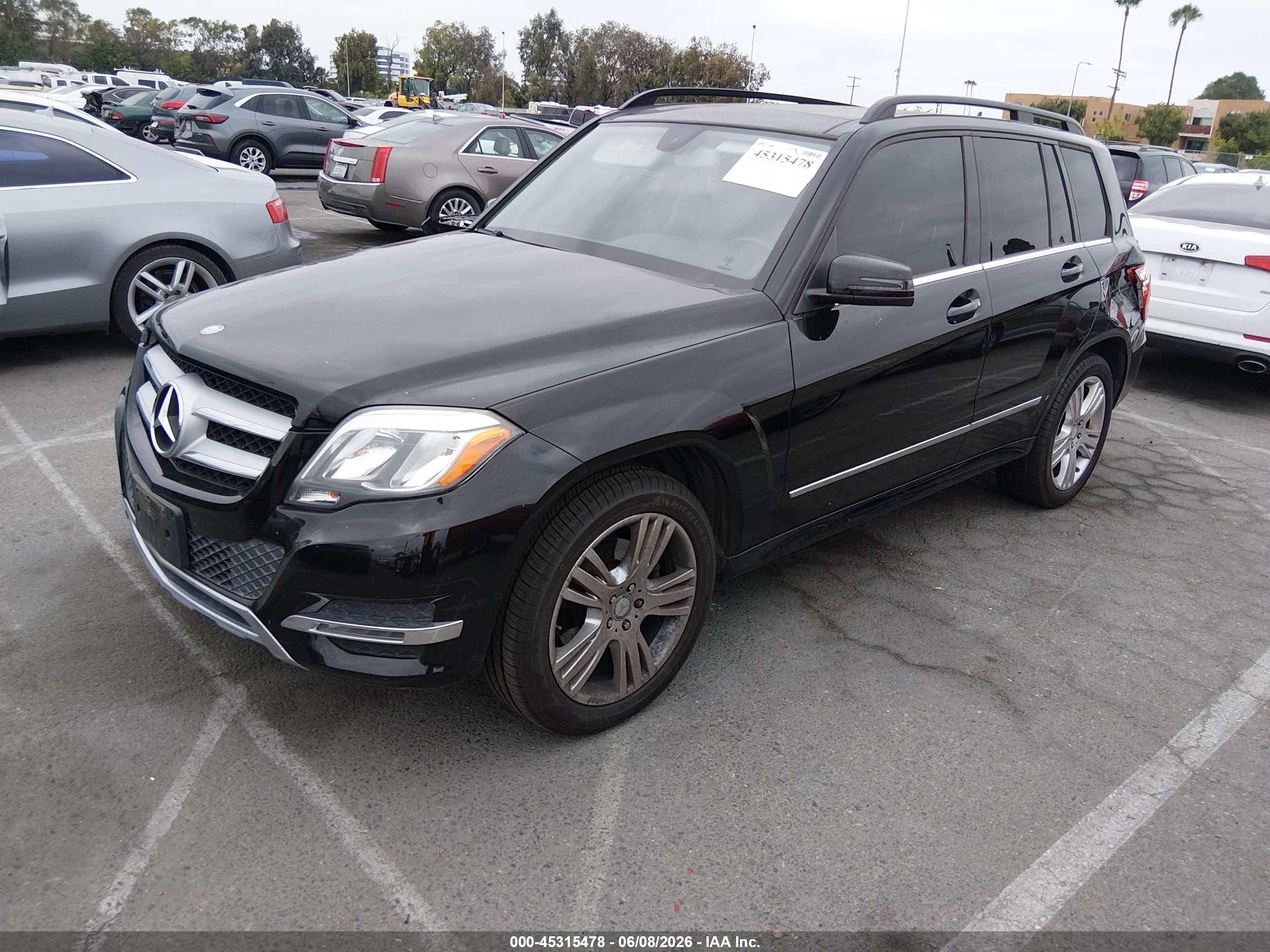 2014 Mercedes-benz Glk 350   Black vin: WDCGG5HB5EG263672