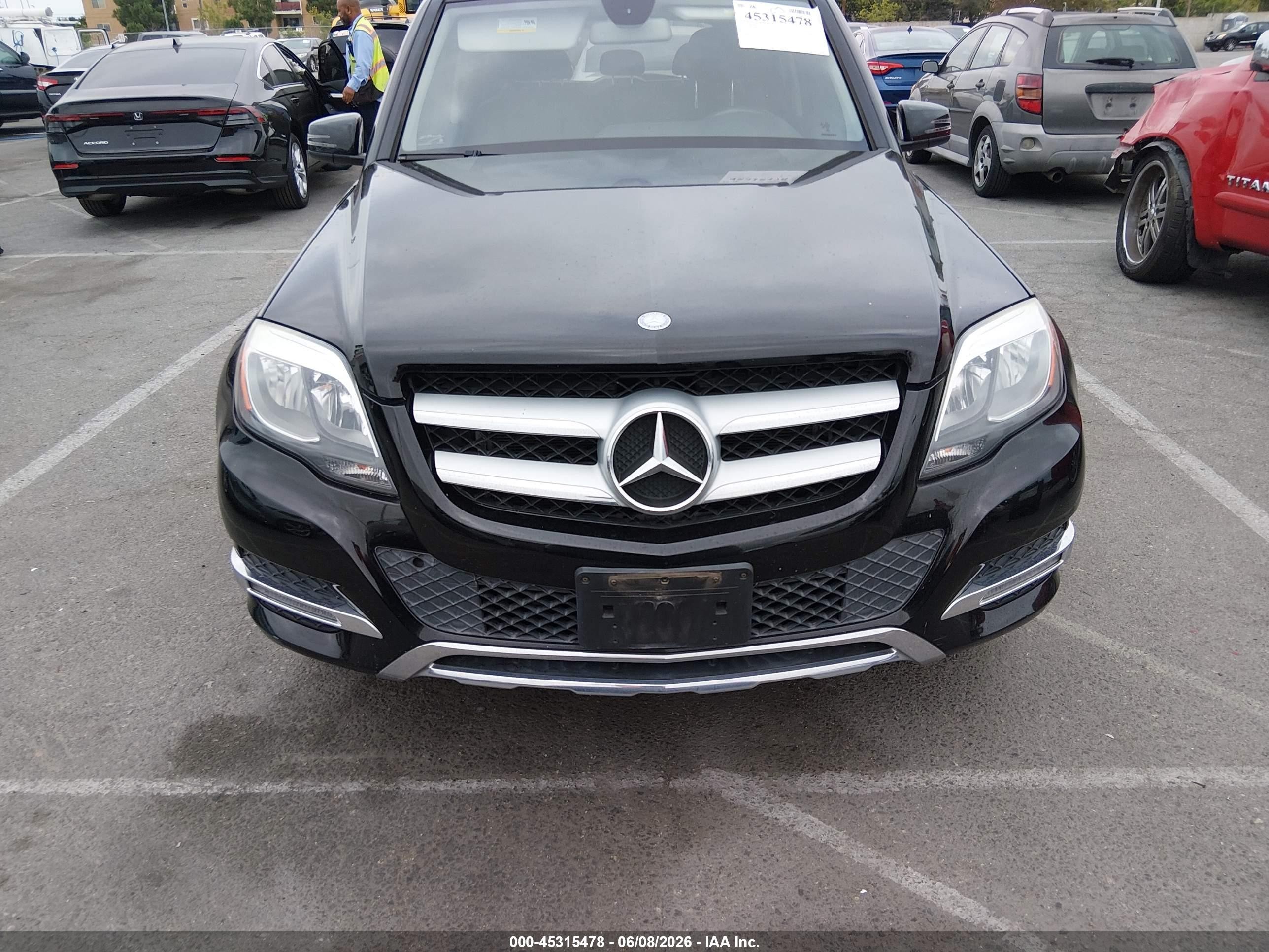 2014 Mercedes-benz Glk 350   Black vin: WDCGG5HB5EG263672