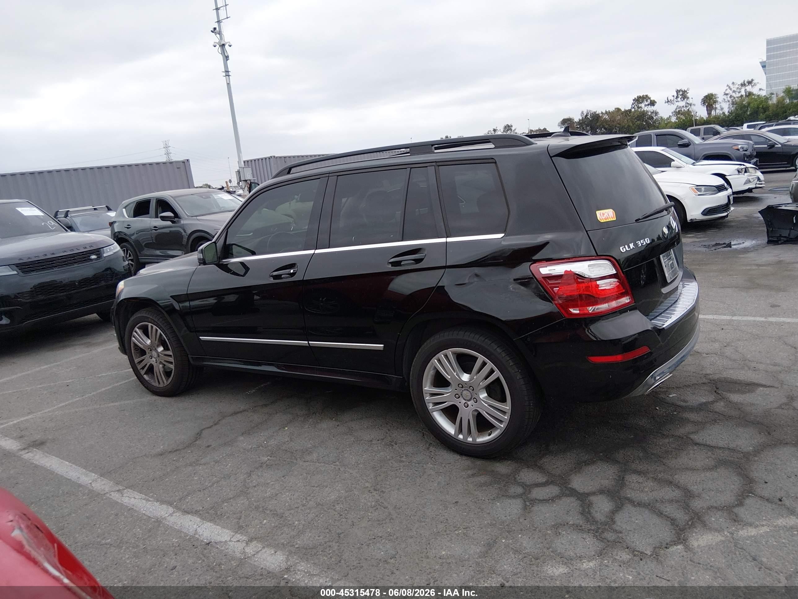 2014 Mercedes-benz Glk 350   Black vin: WDCGG5HB5EG263672