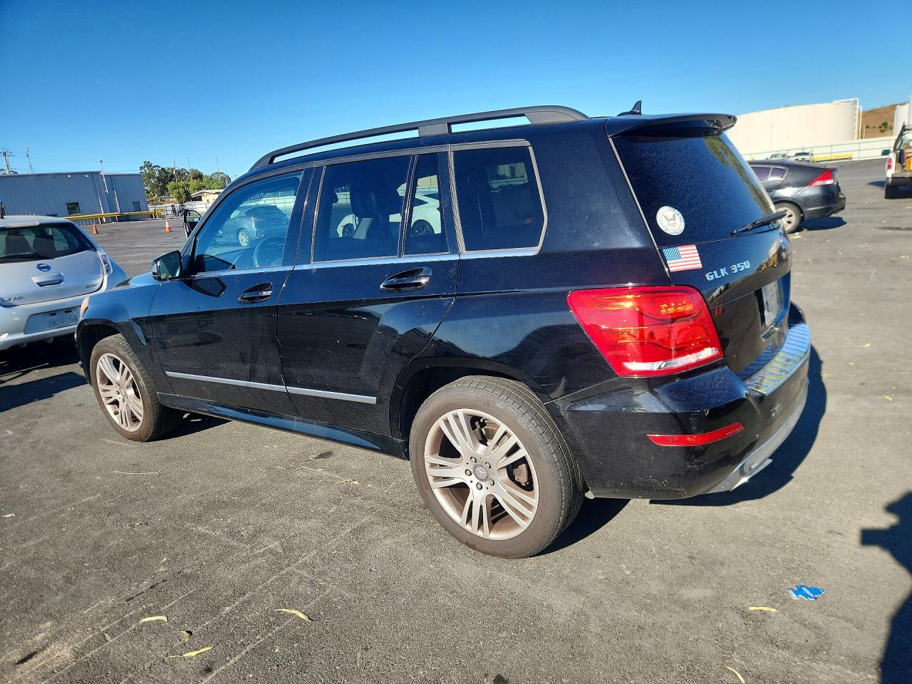 2015 Mercedes-benz Glk 350 Black vin: WDCGG5HB5FG402703