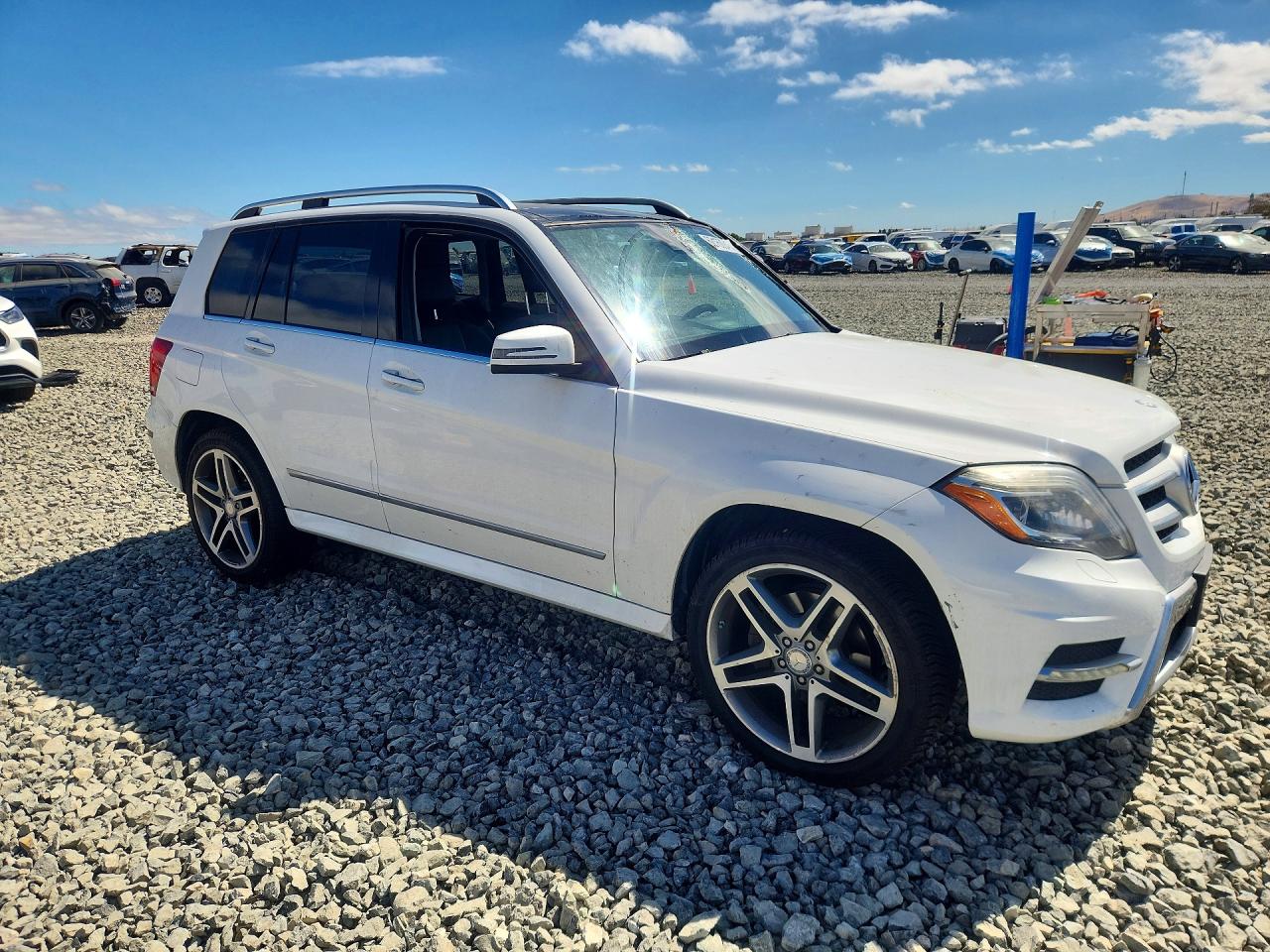 2013 Mercedes-benz Glk 350 Белый vin: WDCGG5HB6DF977296