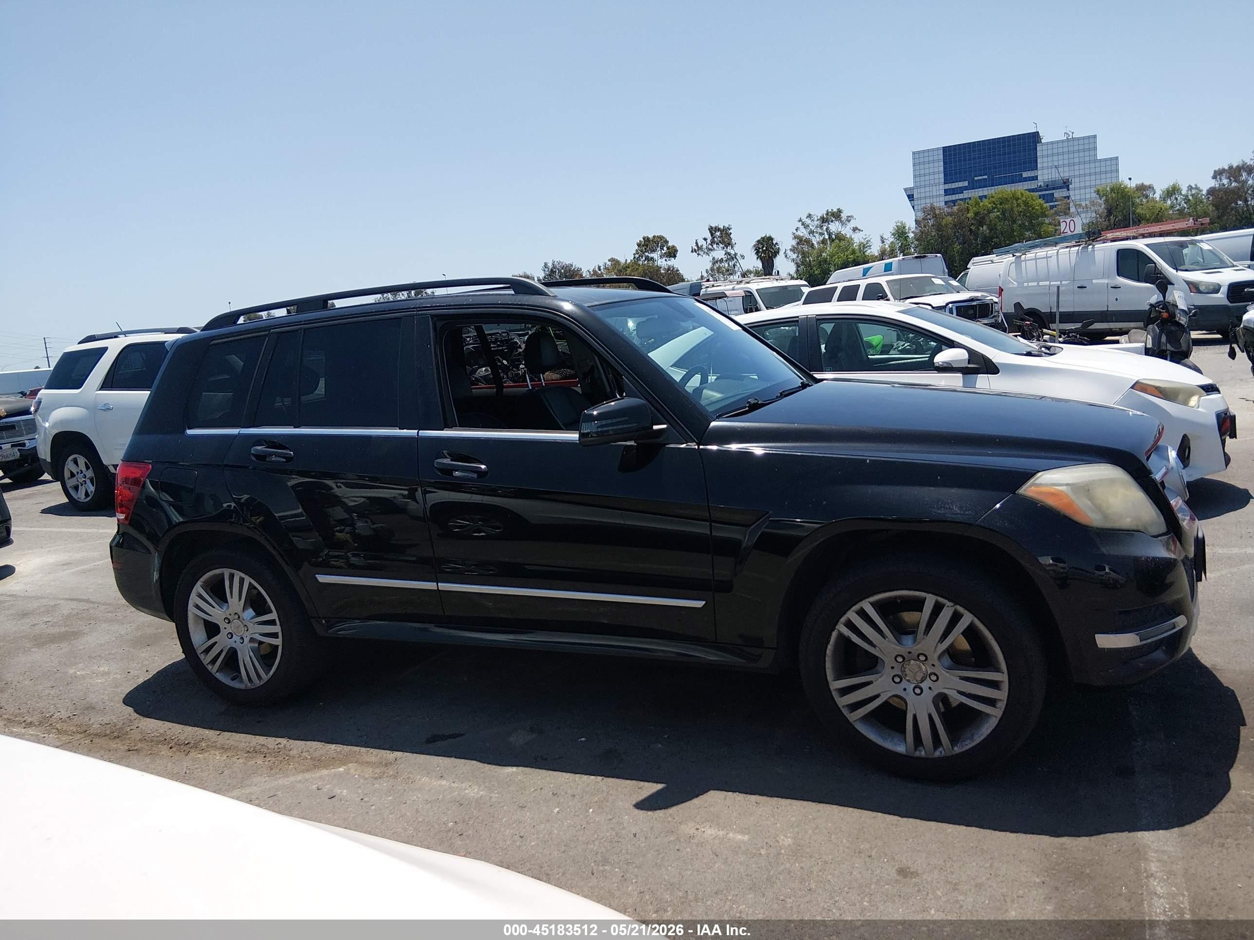2014 Mercedes-benz Glk 350   Black vin: WDCGG5HB6EG159160