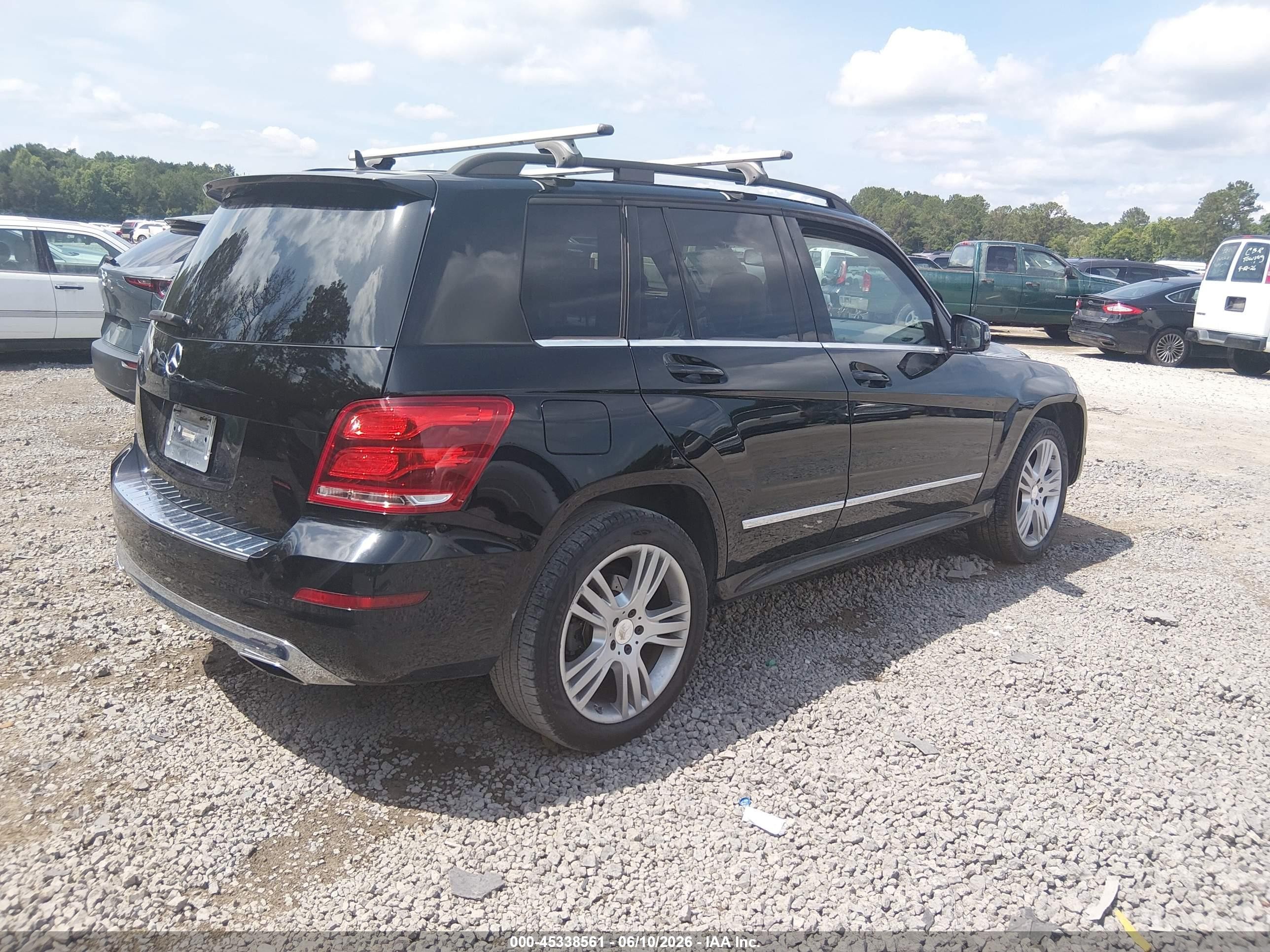 2014 Mercedes-benz Glk 350   Black vin: WDCGG5HB6EG231944