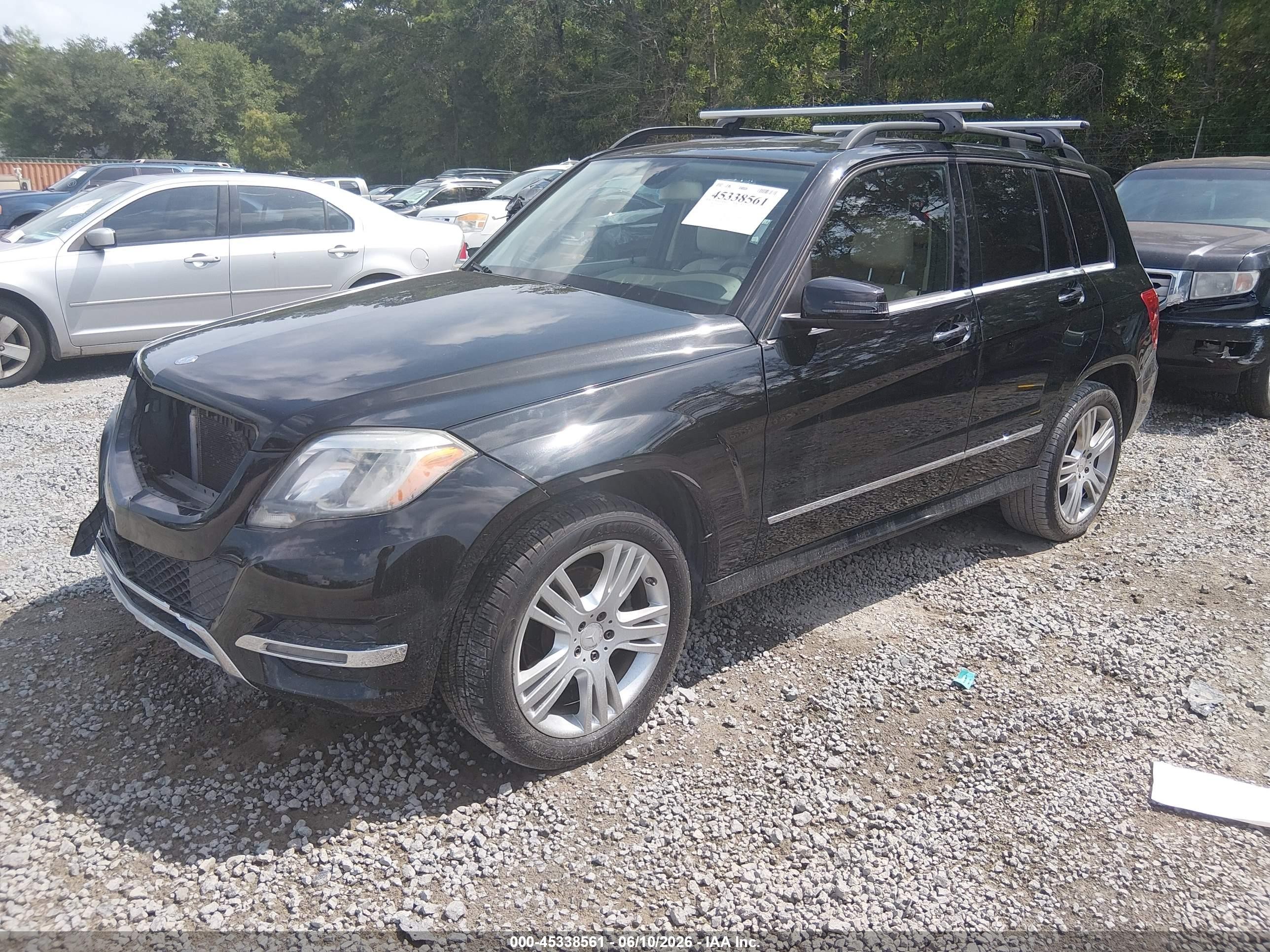 2014 Mercedes-benz Glk 350   Black vin: WDCGG5HB6EG231944