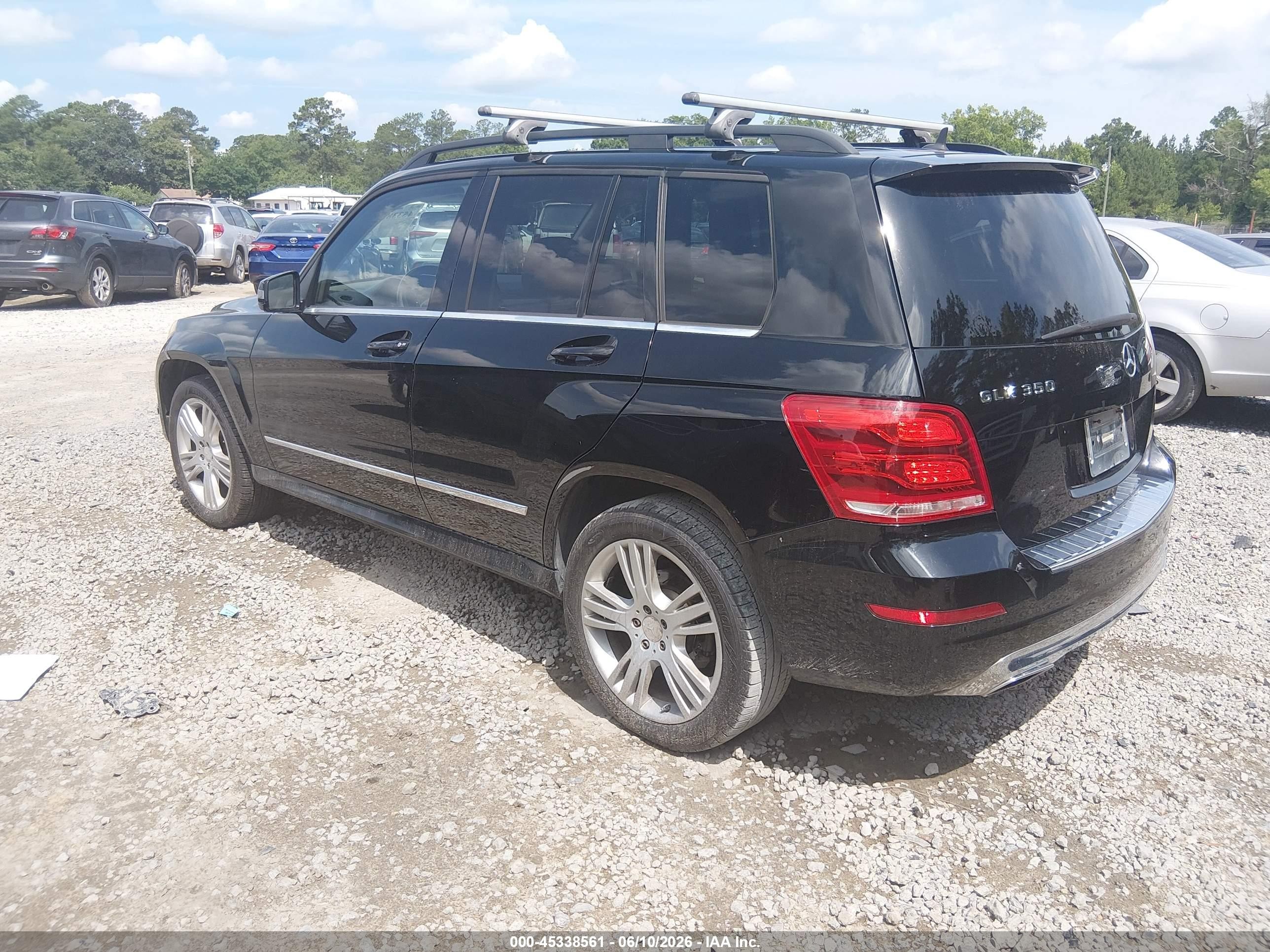 2014 Mercedes-benz Glk 350   Black vin: WDCGG5HB6EG231944