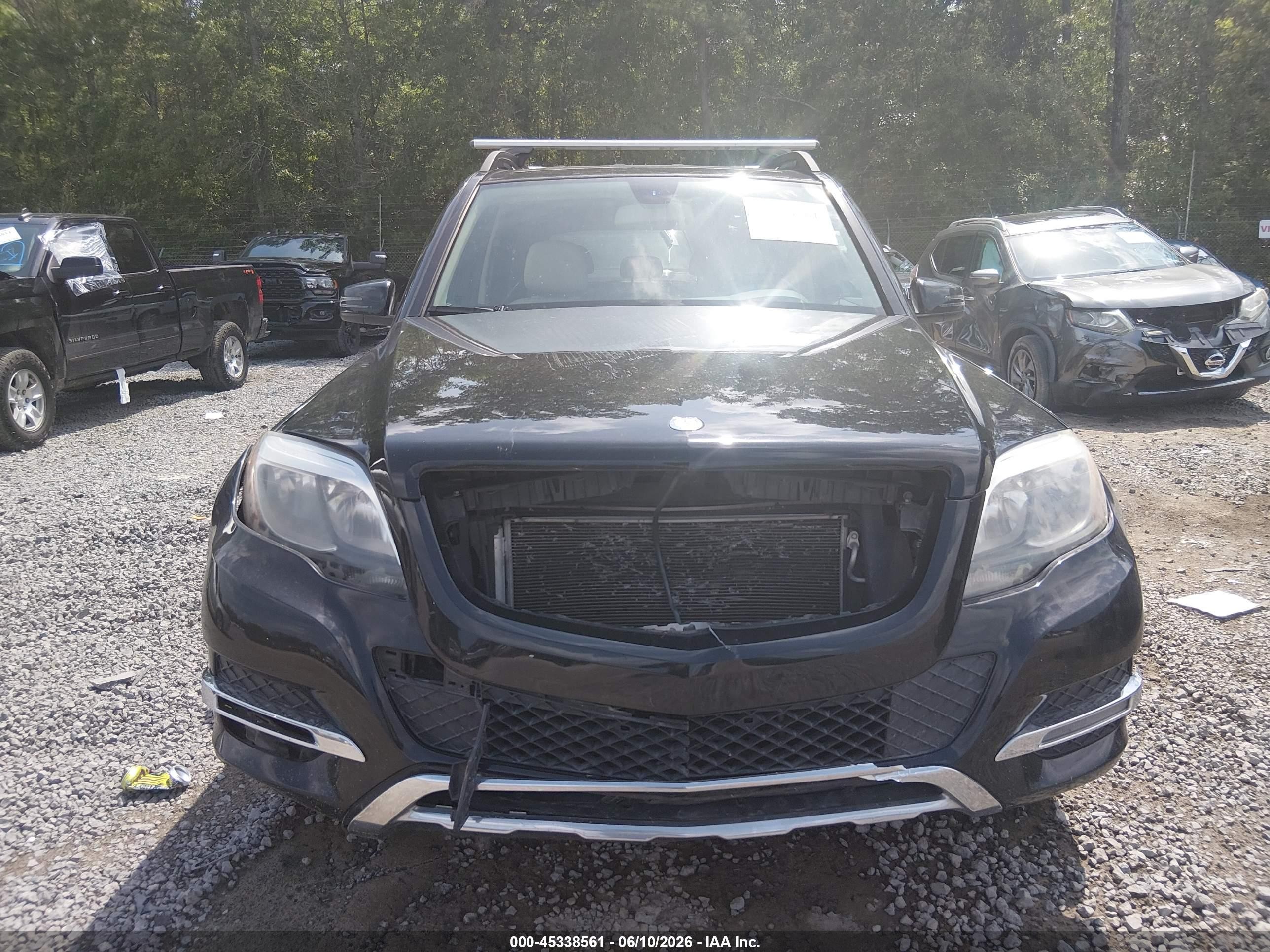 2014 Mercedes-benz Glk 350   Black vin: WDCGG5HB6EG231944