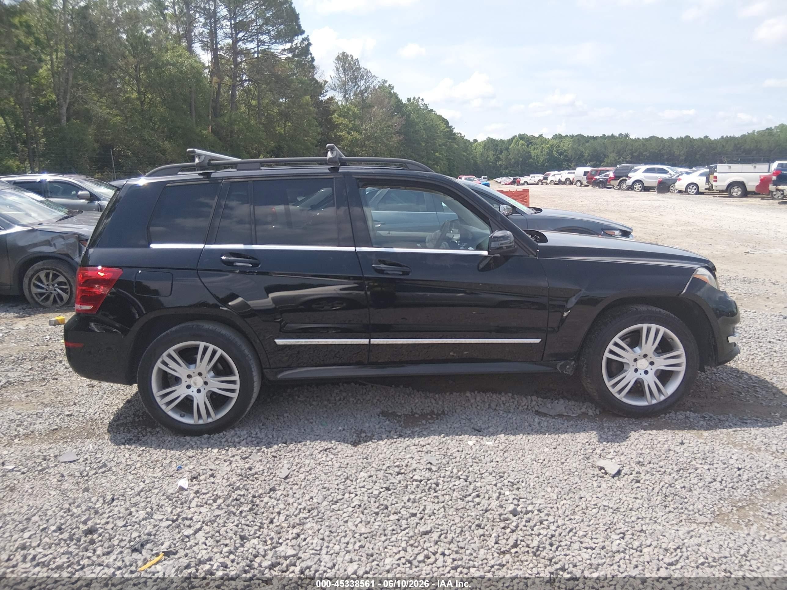 2014 Mercedes-benz Glk 350   Black vin: WDCGG5HB6EG231944