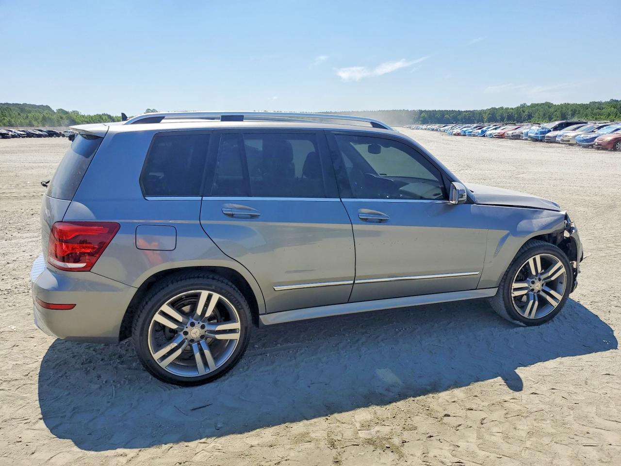 2014 Mercedes-benz Glk 350 Silver vin: WDCGG5HB6EG253927