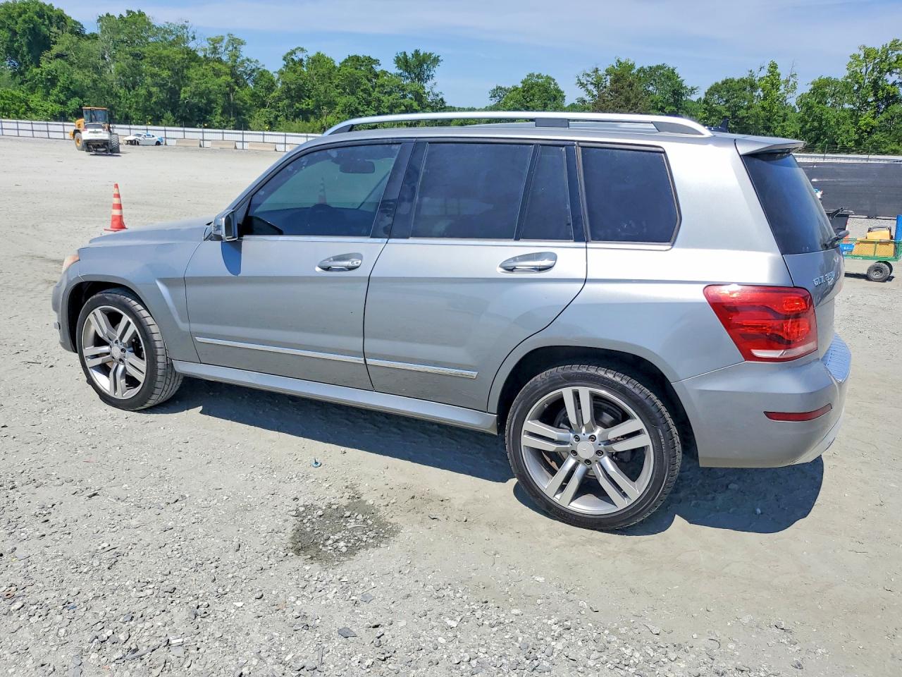 2014 Mercedes-benz Glk 350 Silver vin: WDCGG5HB6EG253927