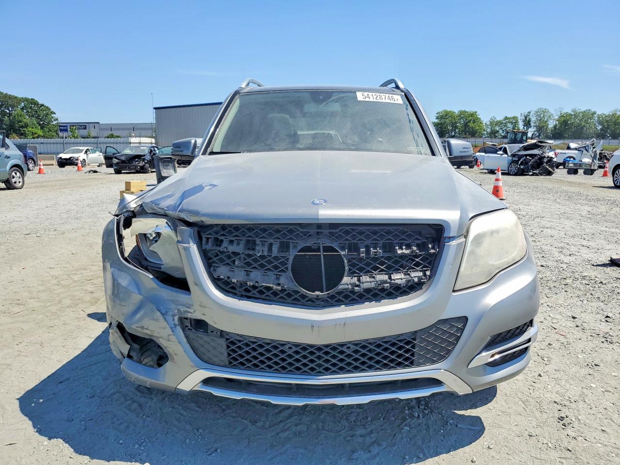 2014 Mercedes-benz Glk 350 Silver vin: WDCGG5HB6EG253927