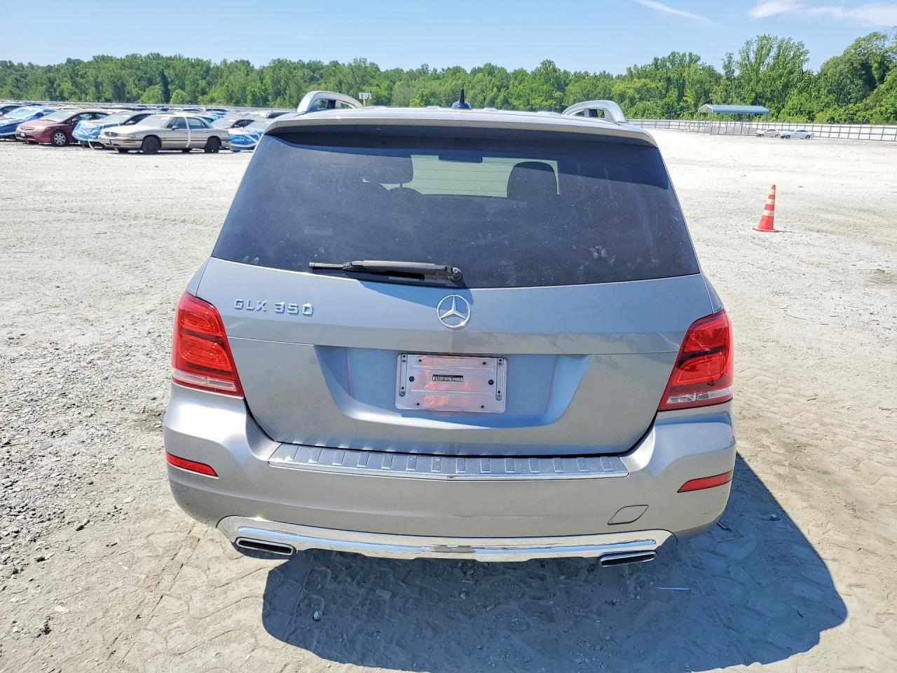 2014 Mercedes-benz Glk 350 Silver vin: WDCGG5HB6EG253927
