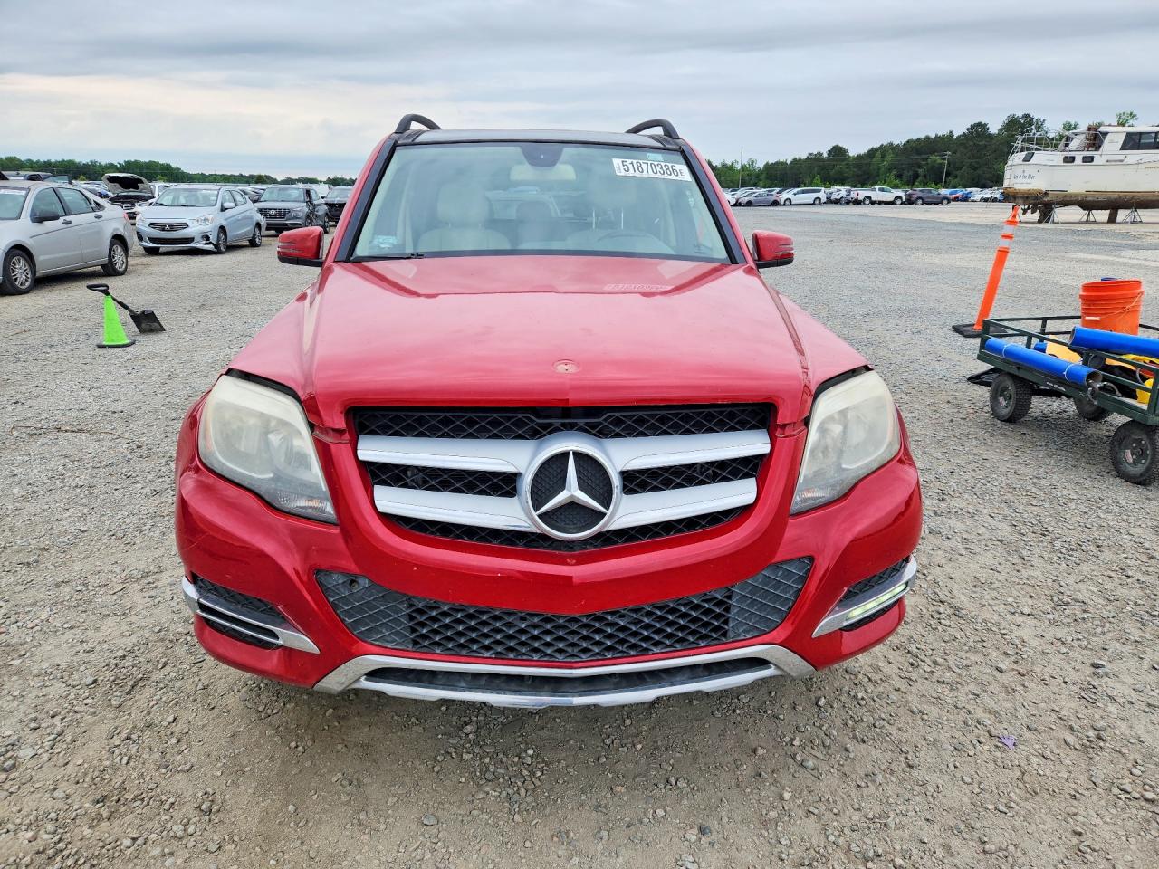 2014 Mercedes-benz Glk 350 Red vin: WDCGG5HB6EG265172