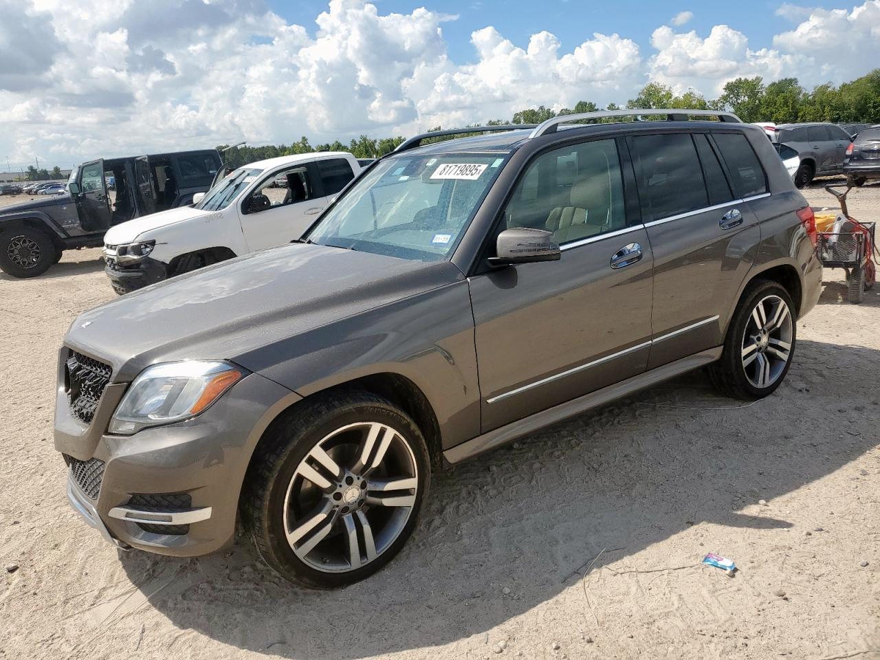 2014 Mercedes-benz Glk 350 Brown vin: WDCGG5HB6EG290945