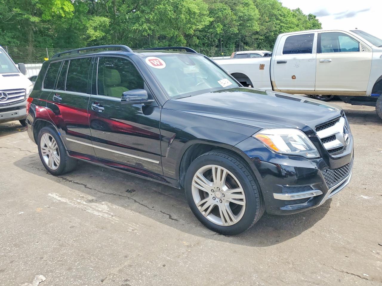 2014 Mercedes-benz Glk 350 Black vin: WDCGG5HB6EG303449