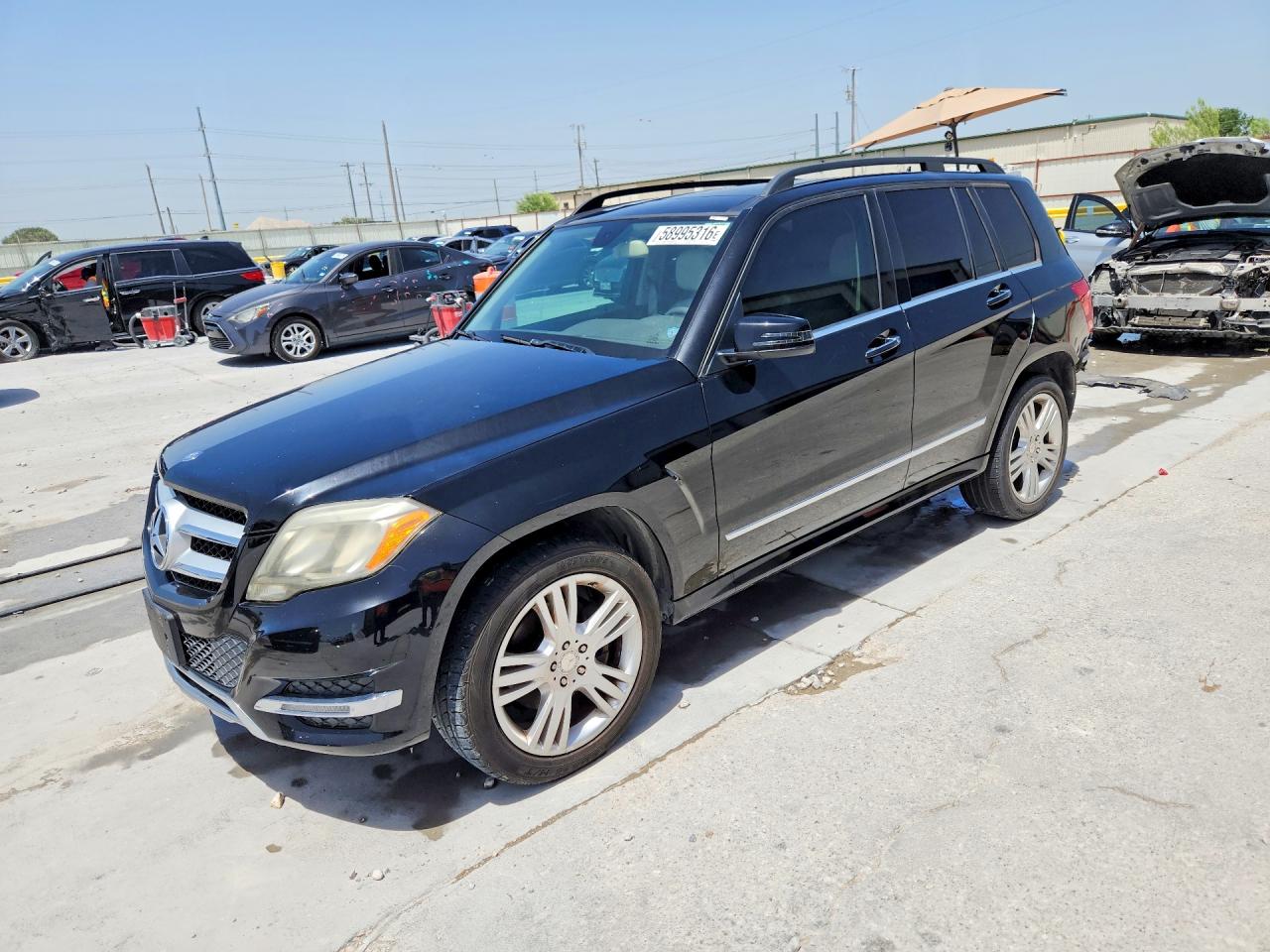 2014 Mercedes-benz Glk 350 Black vin: WDCGG5HB6EG312569