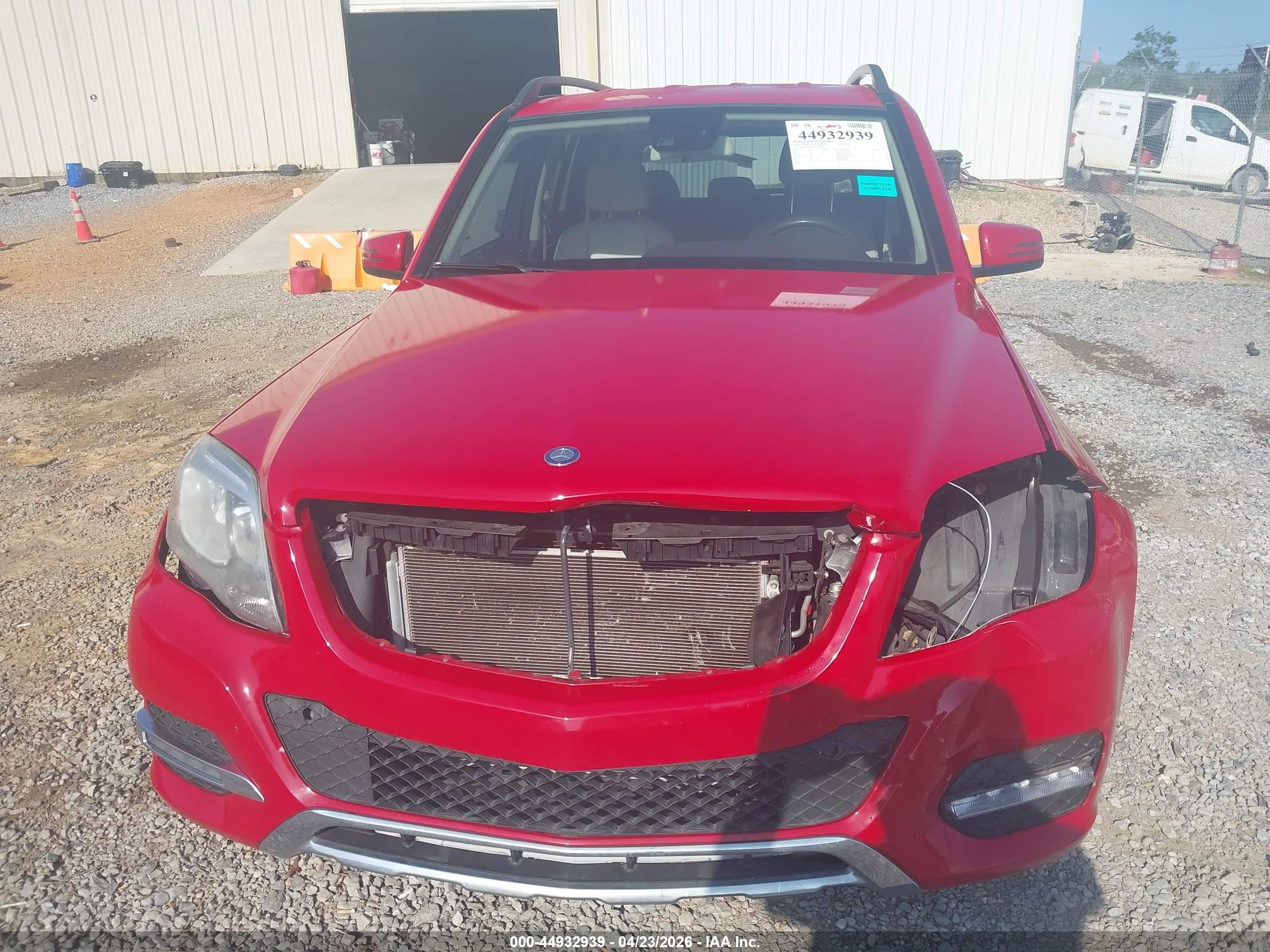 2014 Mercedes-benz Glk 350   Red vin: WDCGG5HB6EG316475