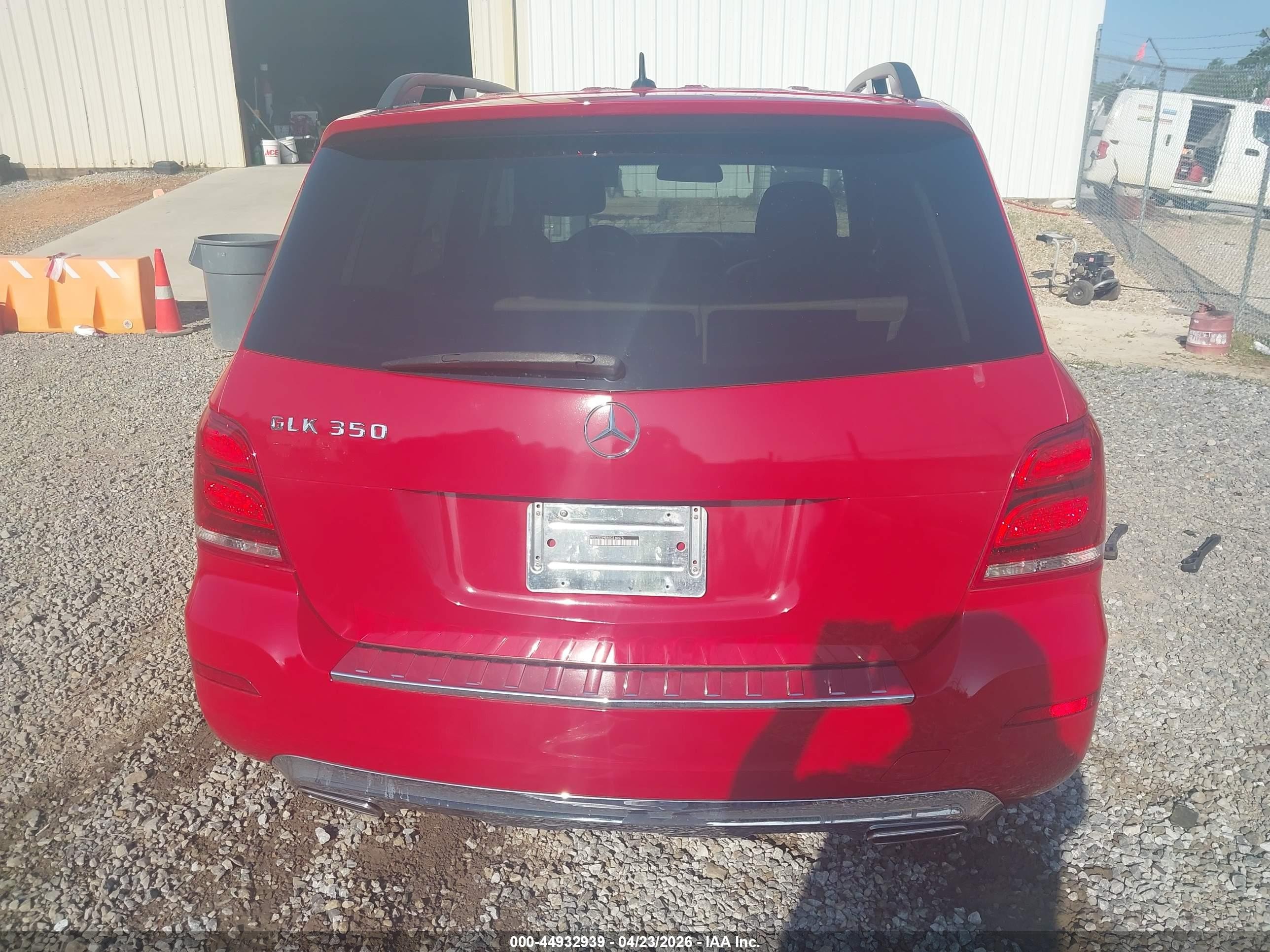 2014 Mercedes-benz Glk 350   Red vin: WDCGG5HB6EG316475