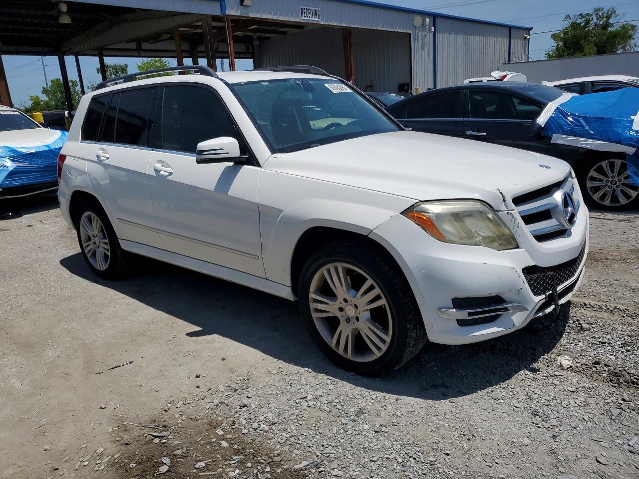 2014 Mercedes-benz Glk 350 Белый vin: WDCGG5HB6EG332336