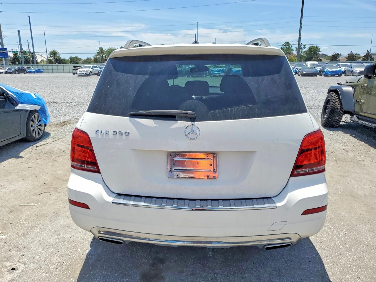 2014 Mercedes-benz Glk 350 Белый vin: WDCGG5HB6EG332336
