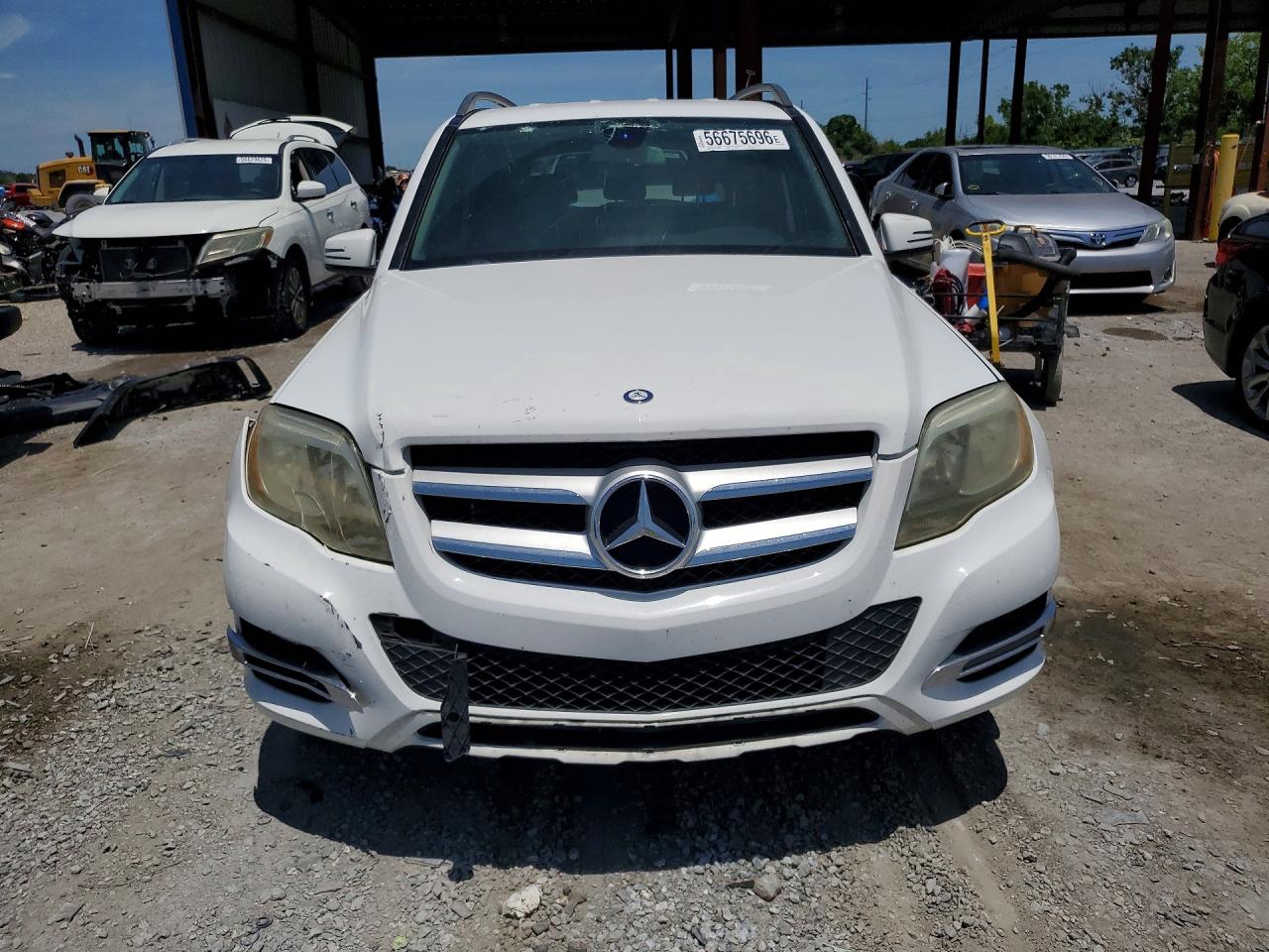 2014 Mercedes-benz Glk 350 Белый vin: WDCGG5HB6EG332336