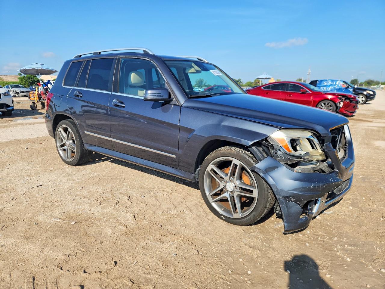 2015 Mercedes-benz Glk 350 Gray vin: WDCGG5HB6FG341491