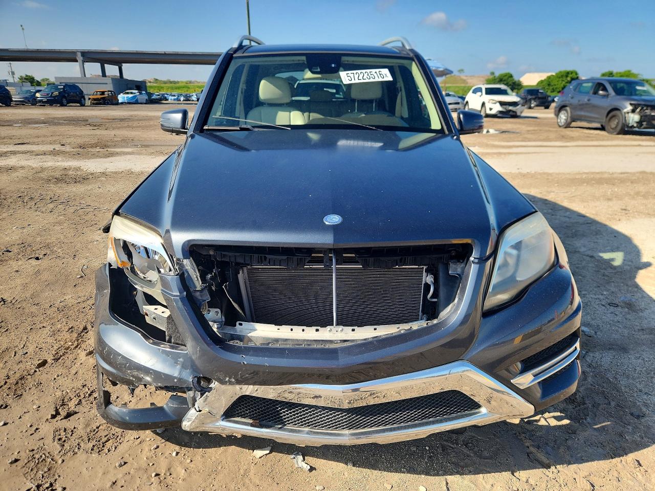 2015 Mercedes-benz Glk 350 Gray vin: WDCGG5HB6FG341491
