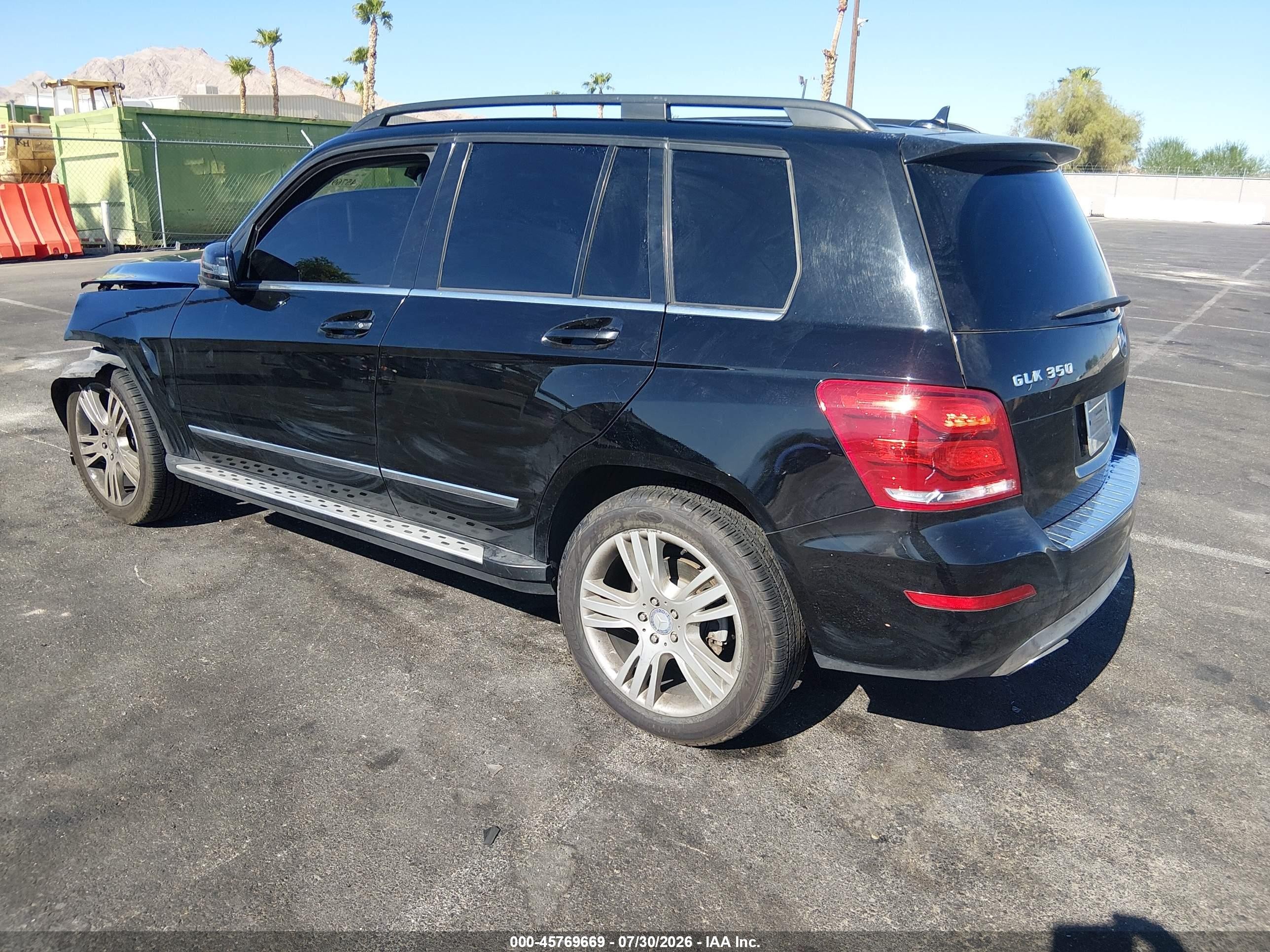 2015 Mercedes-benz Glk 350   Черный vin: WDCGG5HB6FG344312