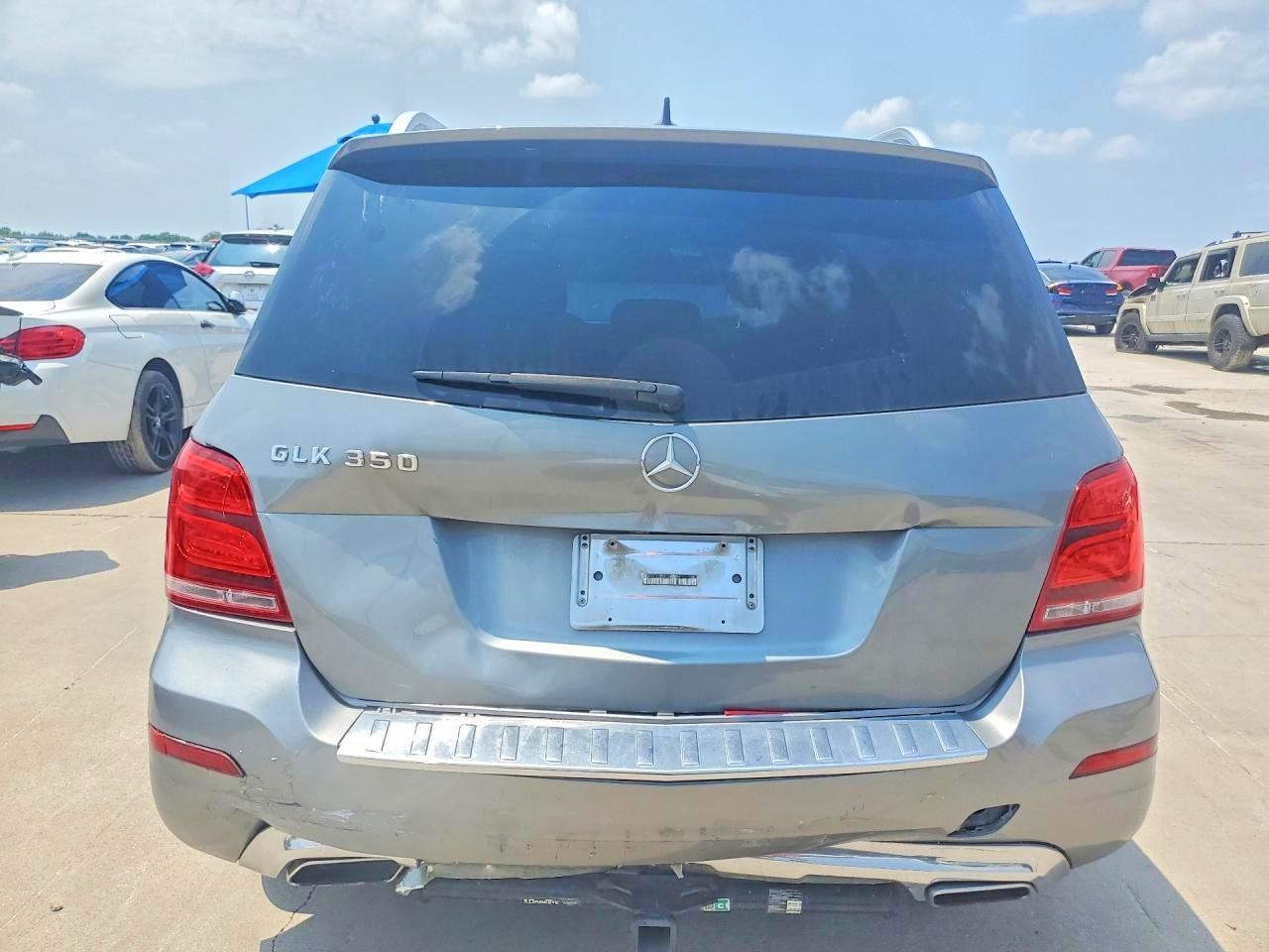 2015 Mercedes-benz Glk 350 Silver vin: WDCGG5HB6FG383434