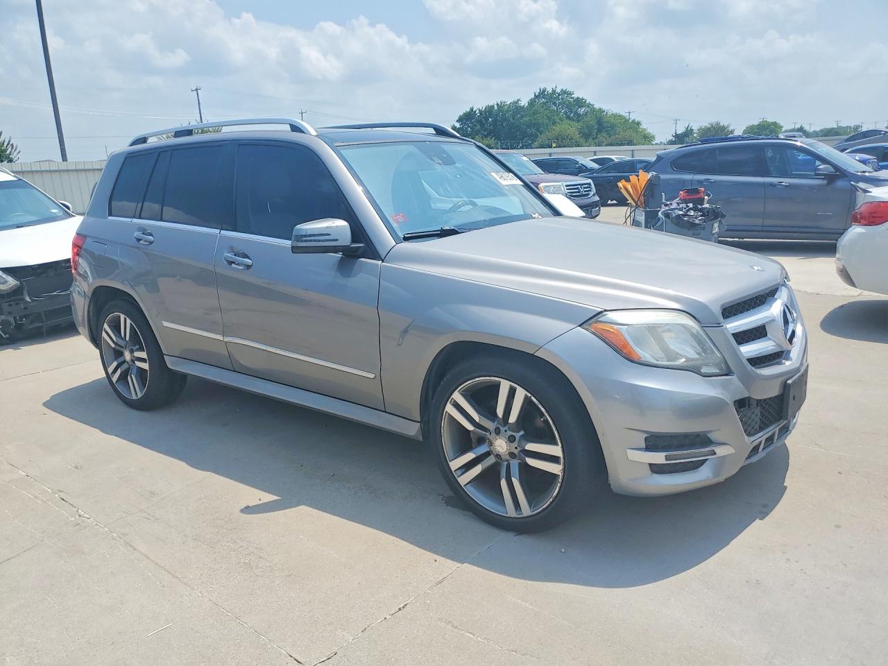2015 Mercedes-benz Glk 350 Silver vin: WDCGG5HB6FG383434